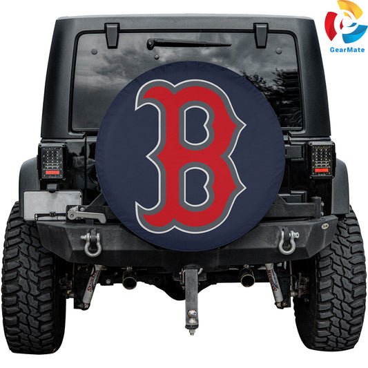 Boston Red Sox MLB Spare Tire Cover – Premium Waterproof UV-Resistant Protector