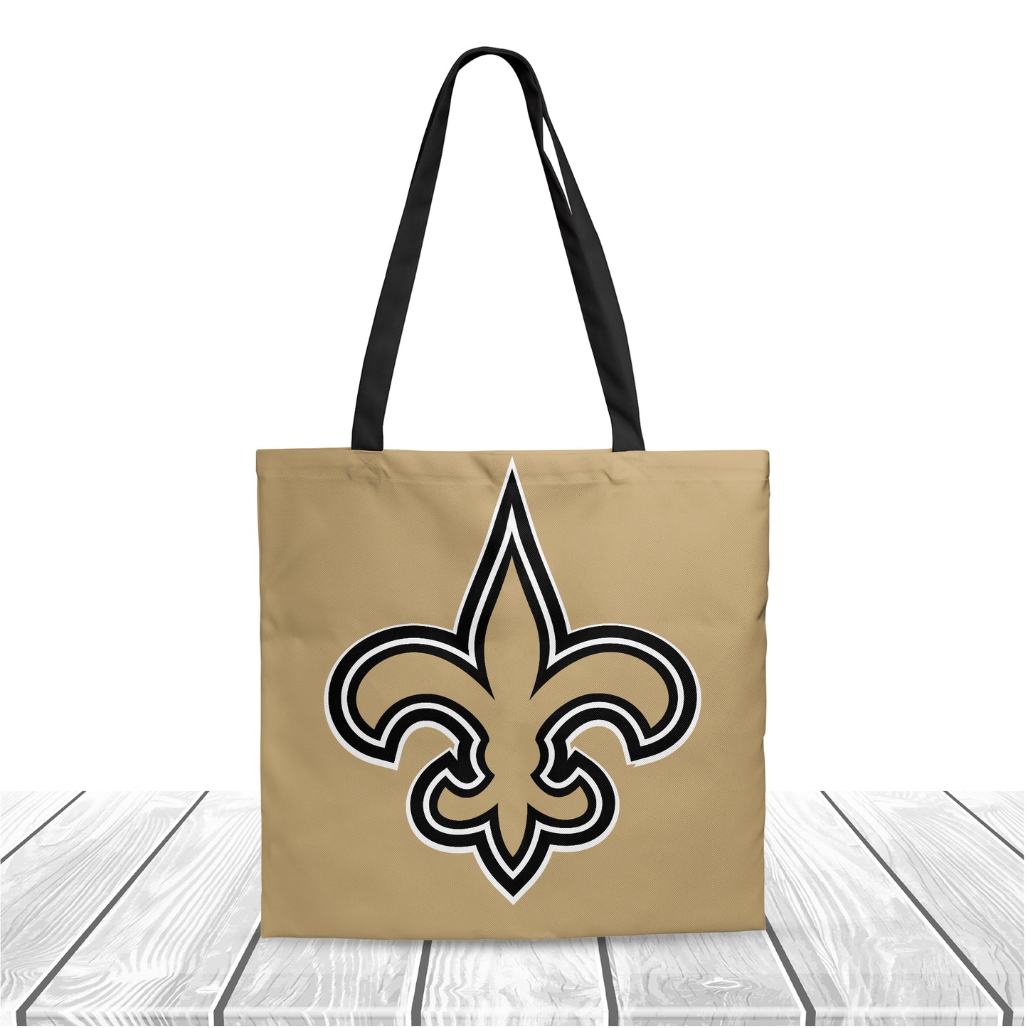 New Orleans Saints Fans Gear Polyester Canvas Tote Bag – Durable and Stylish