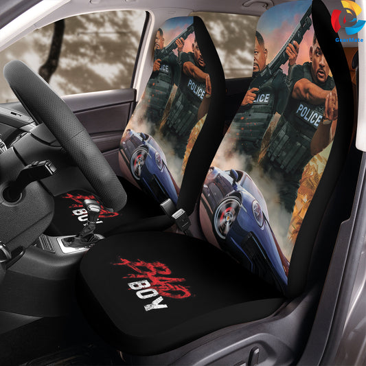 Bad Boys Ride or Die Car Seat Covers – High Quality Graphic and Polar Fleece Protector Set