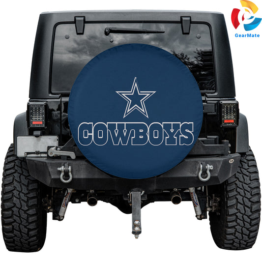 Dallas Cowboys NFL Fans Gear Spare Tire Cover – Premium Waterproof UV-Resistant Protector