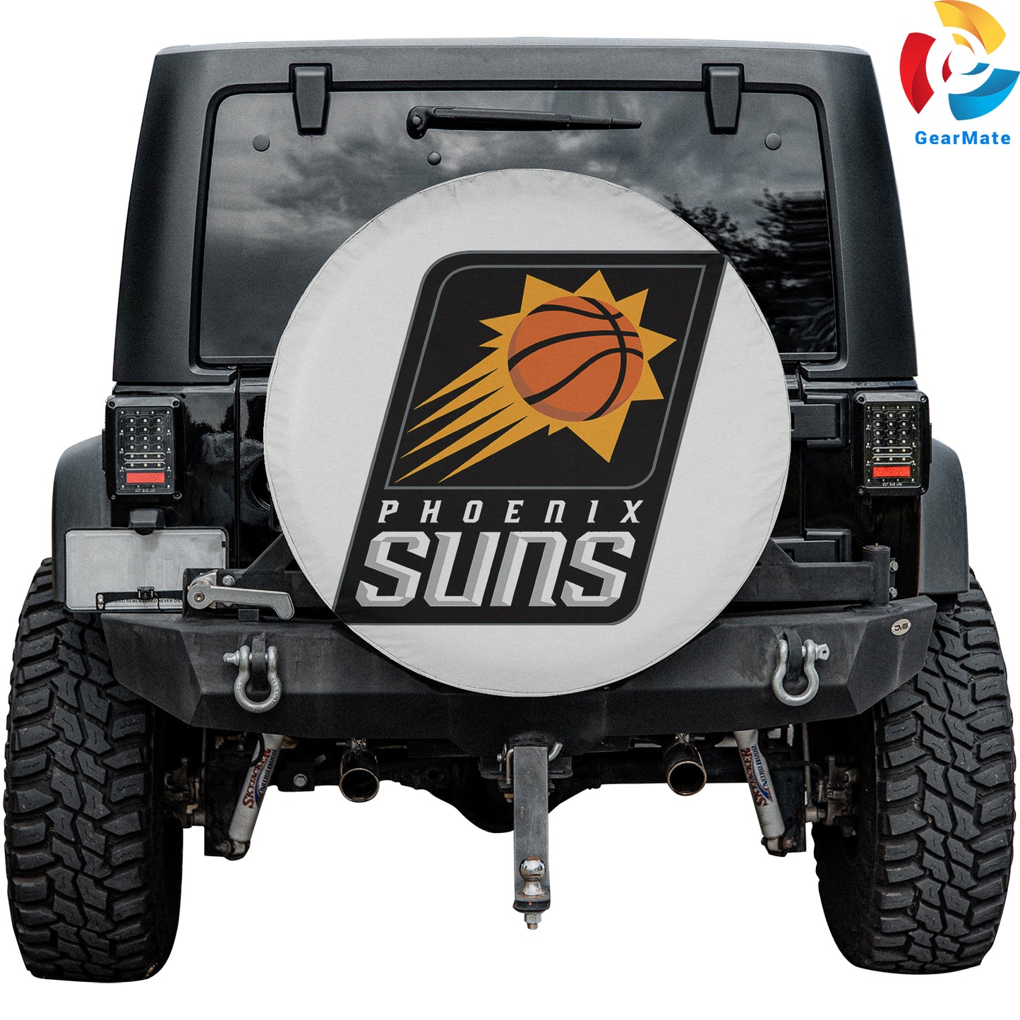 Phoenix Suns Merchandize Spare Tire Cover – Premium Waterproof UV-Resistant Protector