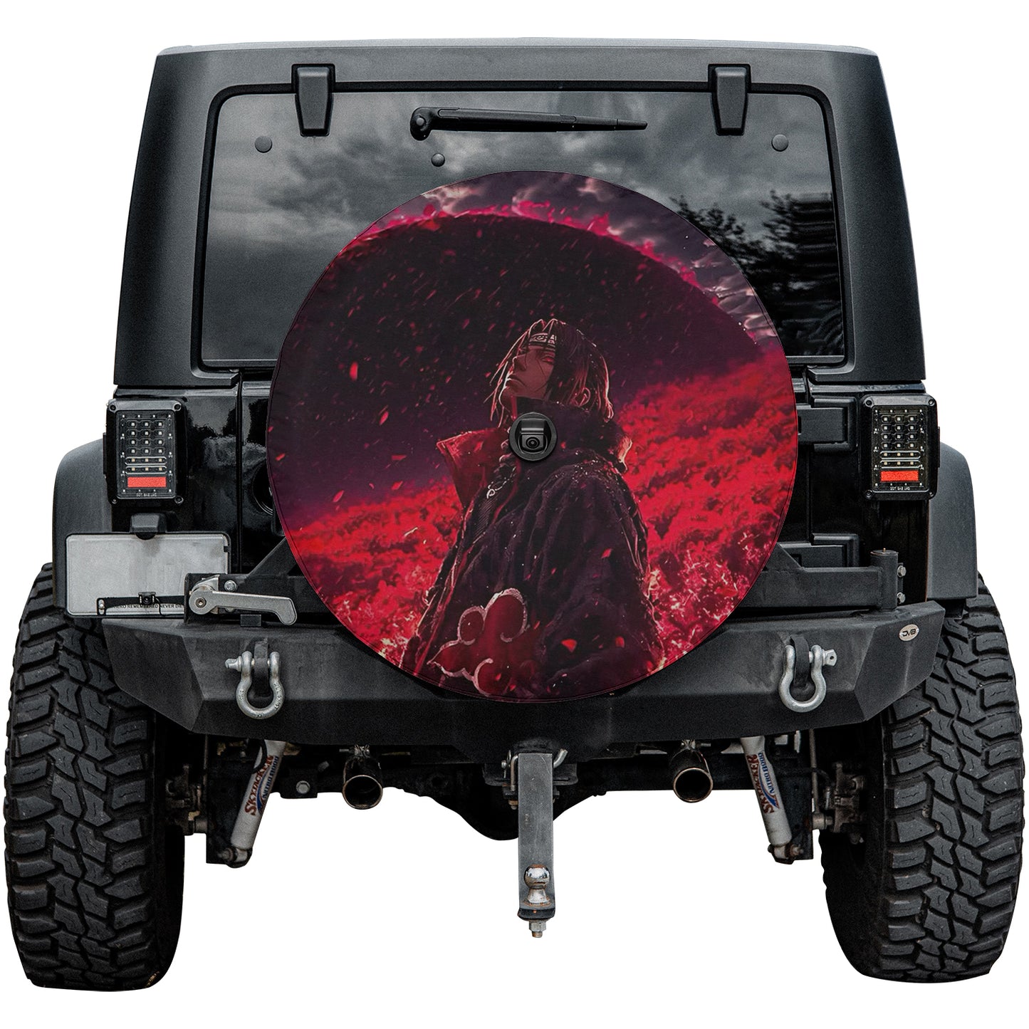 Itachi Uchiha Spare Tire Cover – Premium Waterproof UV Resistant Protector