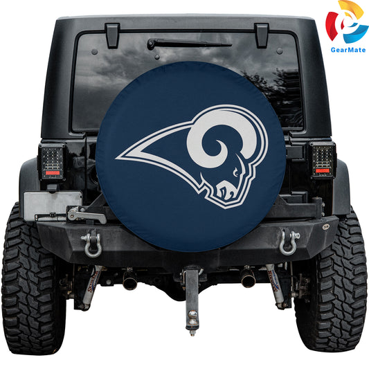 Los Angeles Rams NFL Spare Tire Cover – Premium Waterproof UV-Resistant Protector