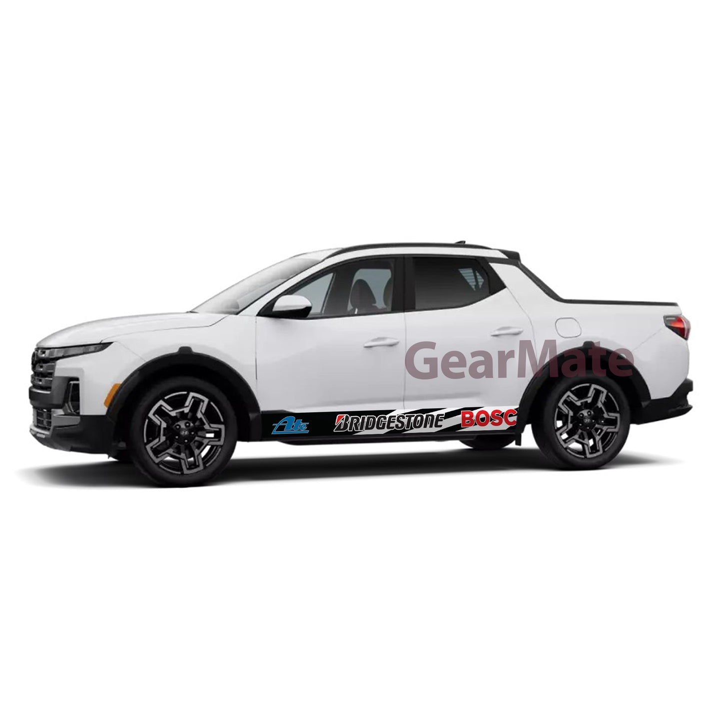 Built for Boost Bridgestone Rocker Panel Graphic Decal Kit (Left & Right Sides) - High Quality Vinyl for Trucks & SUVs