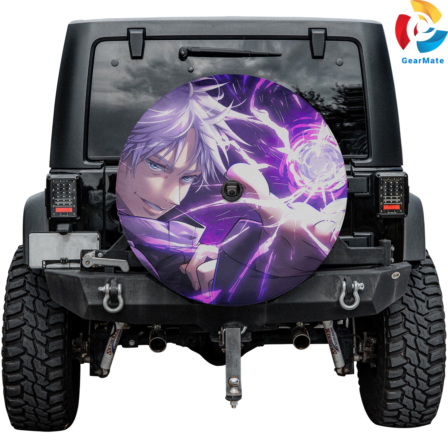 Jujutsu Kaisen Spare Tire Cover – Premium Waterproof UV Resistant Protector