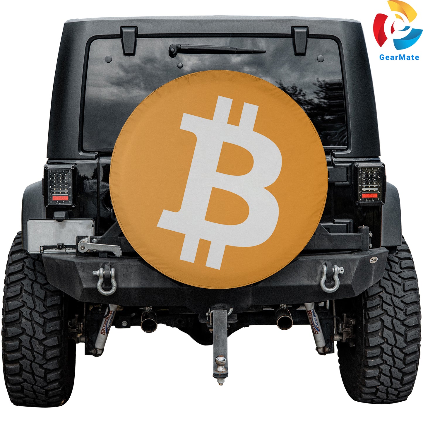 Bitcoin Spare Tire Cover – Premium Waterproof UV Resistant Protector