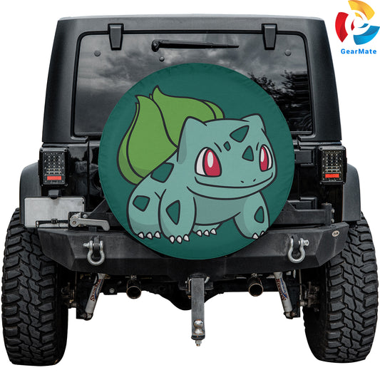 Bulbasaur Spare Tire Cover – Premium Waterproof UV Resistant Protector