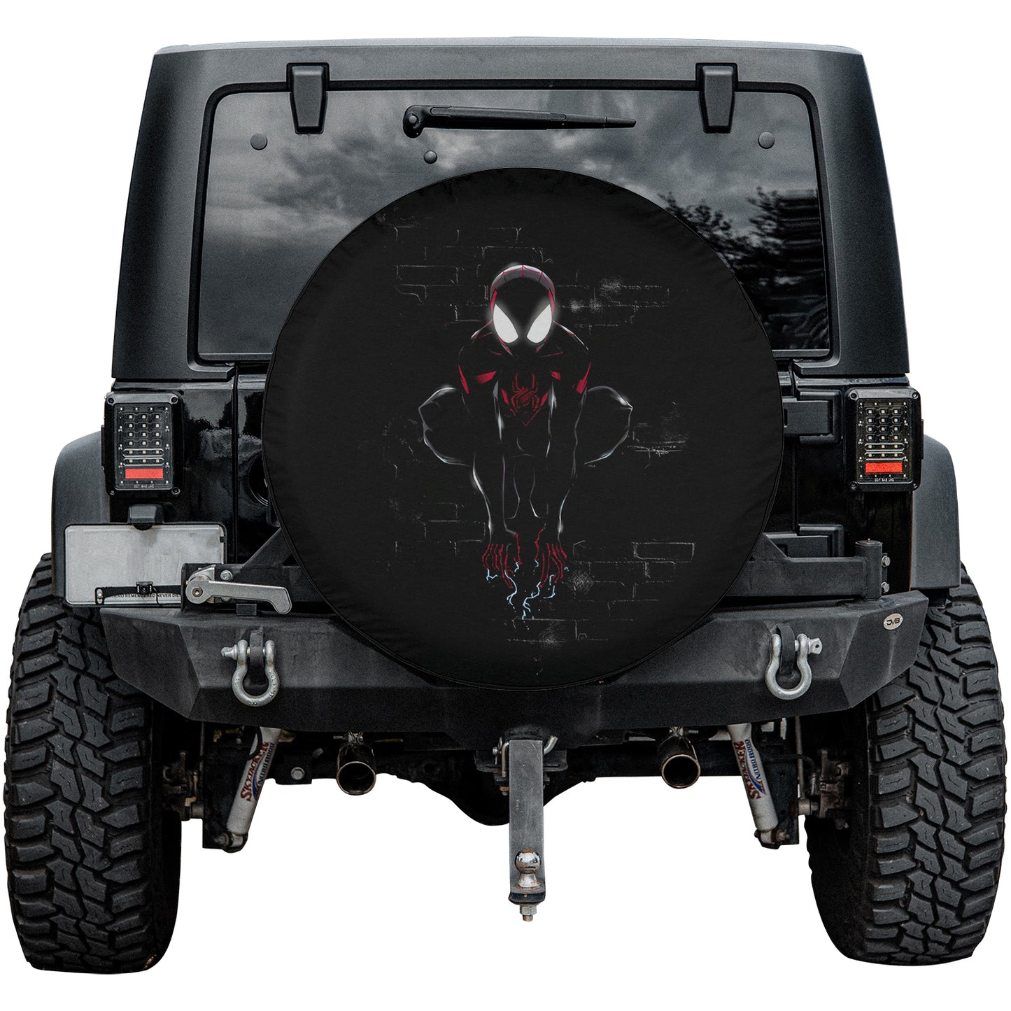 Miles Morales Be Greater Spare Tire Cover – Premium Waterproof UV Resistant Protector