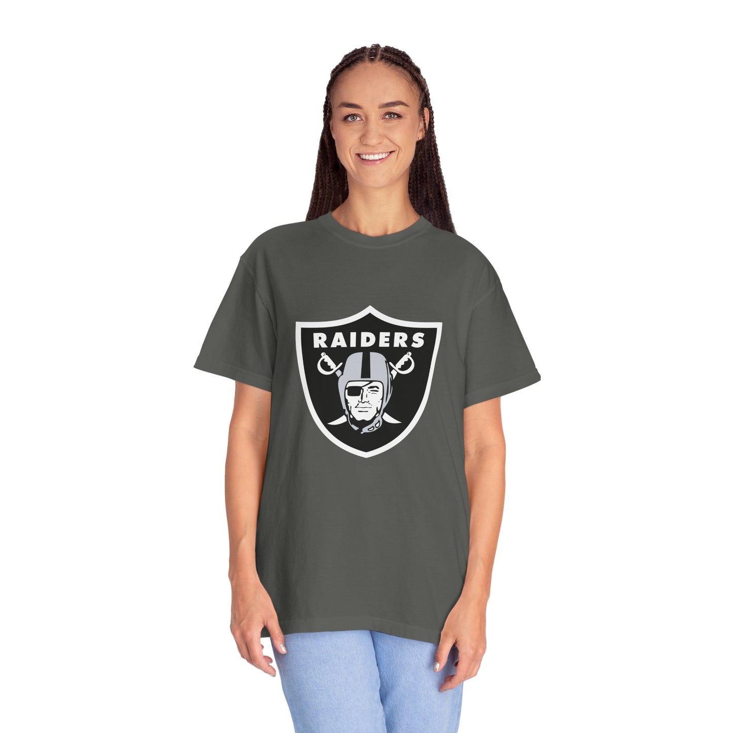 Las Vegas Raiders Gameday Essentials Garment-Dyed T-Shirt – Premium Cotton Tee for Customization