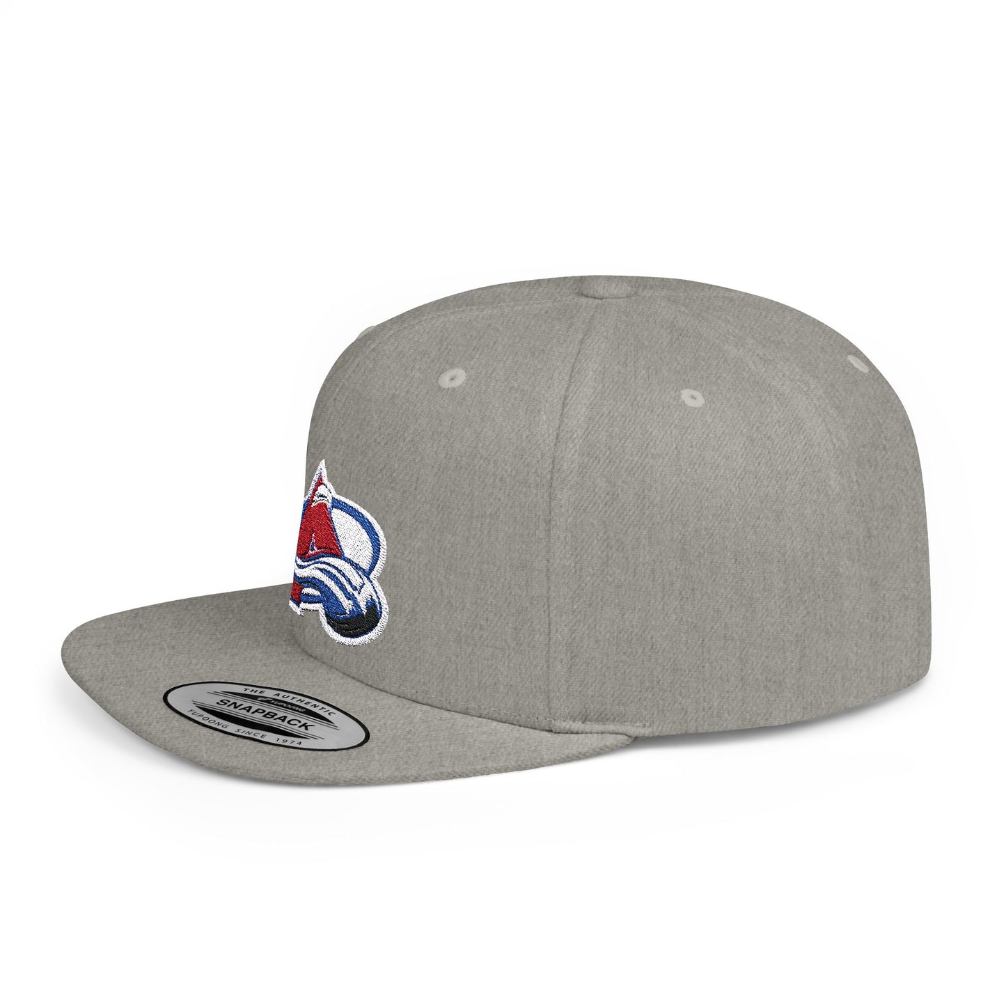 Colorado Avalanche Flat Bill Snapback – Lightweight, Custom Fit, Premium Quality