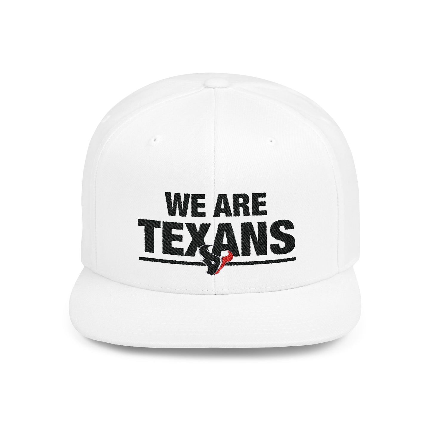 Houston Texans We Are Texans Flat Bill Snapback – Lightweight, Custom Fit, Premium Quality