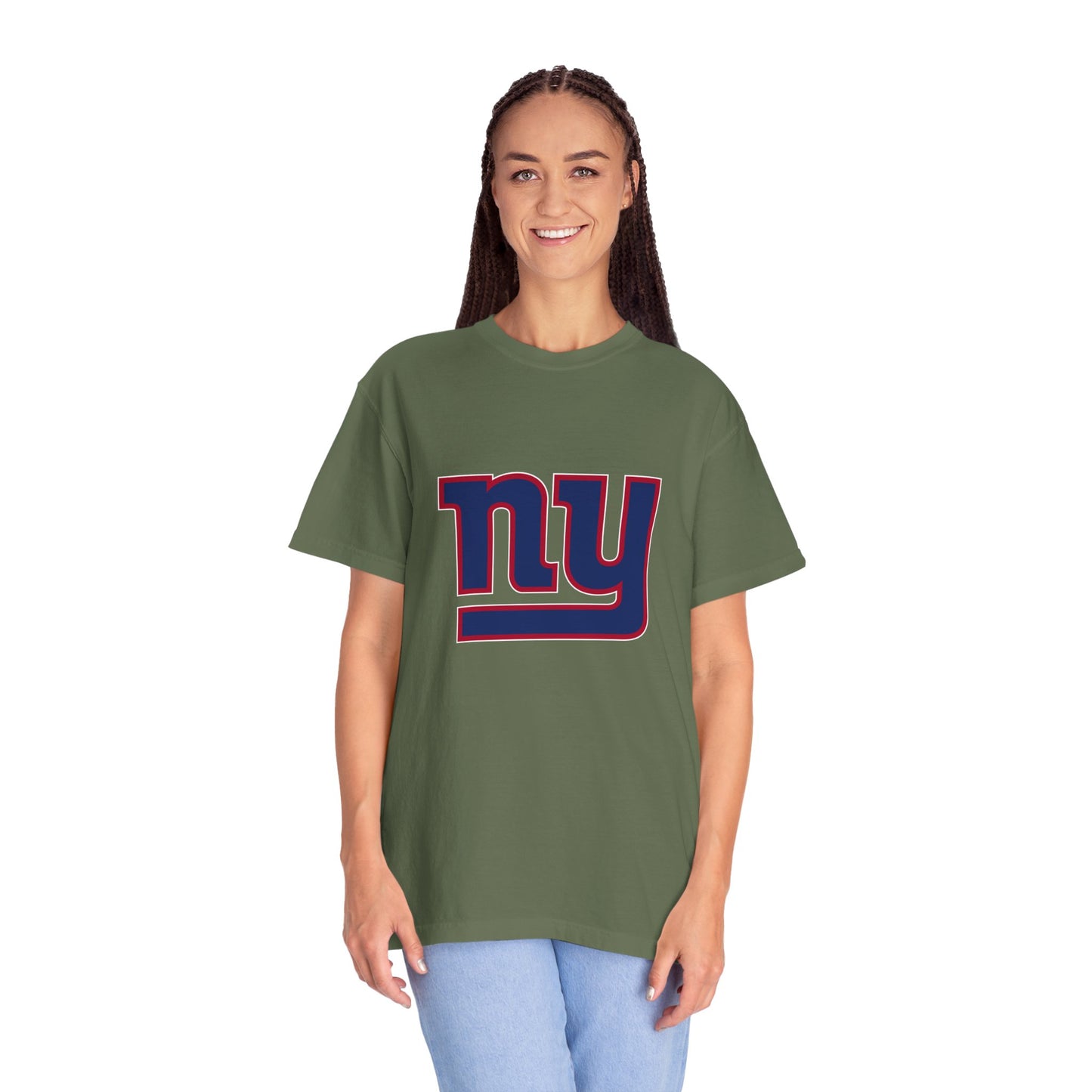 New York Giants Nation Garment-Dyed T-Shirt – Premium Cotton Tee for Customization