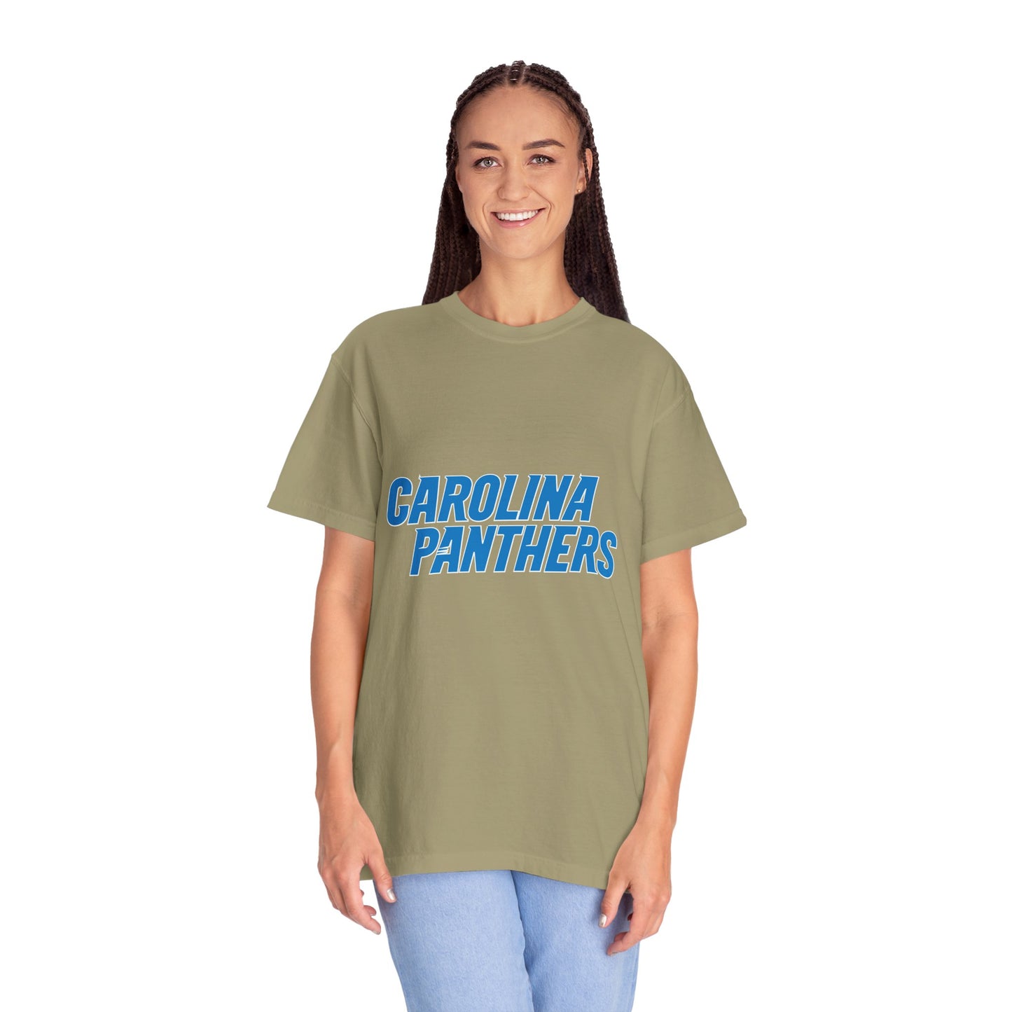 Carolina Panthers Garment-Dyed T-Shirt – Premium Cotton Tee for Customization