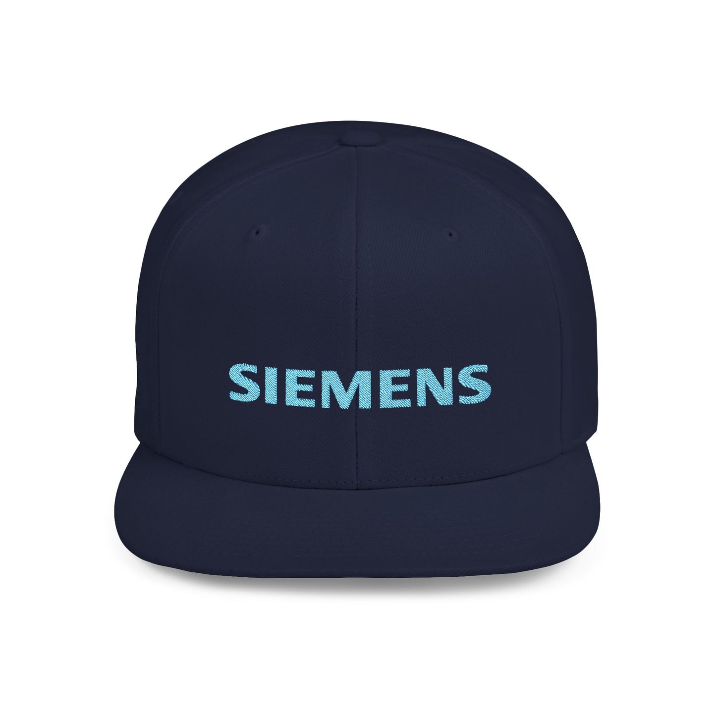 Siemens Flat Bill Snapback – Lightweight, Custom Fit, Premium Quality