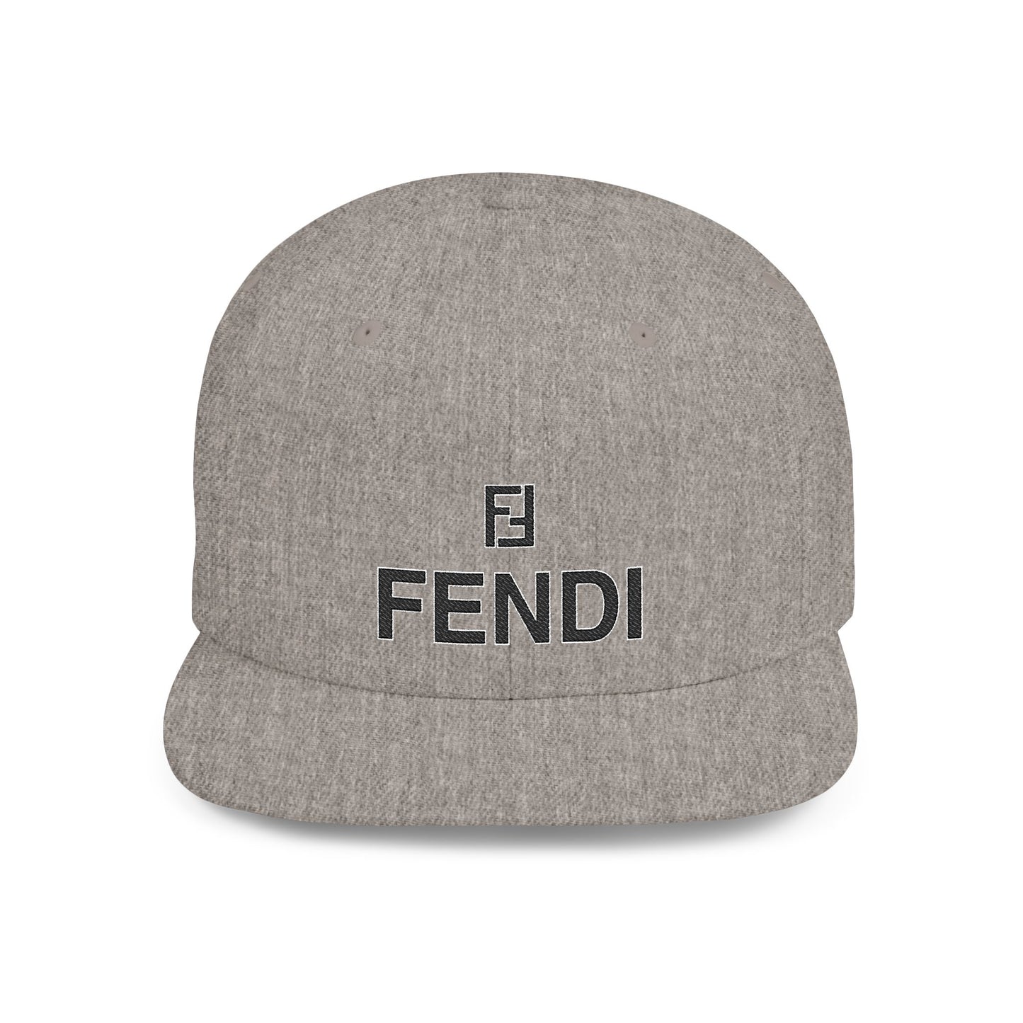 Fendi Flat Bill Snapback – Lightweight, Custom Fit, Premium Quality