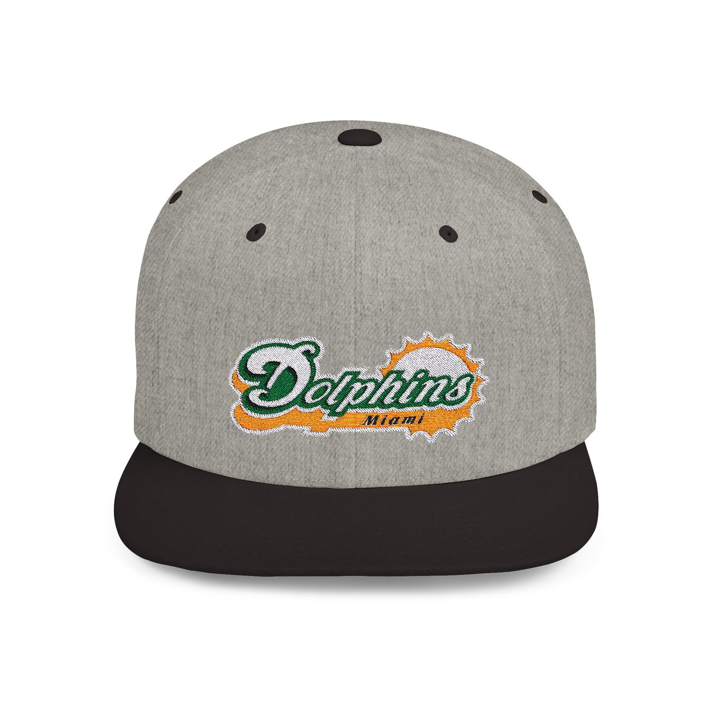 Miami Dolphins Dolphins Support Flat Bill Snapback – Lightweight, Custom Fit, Premium Quality