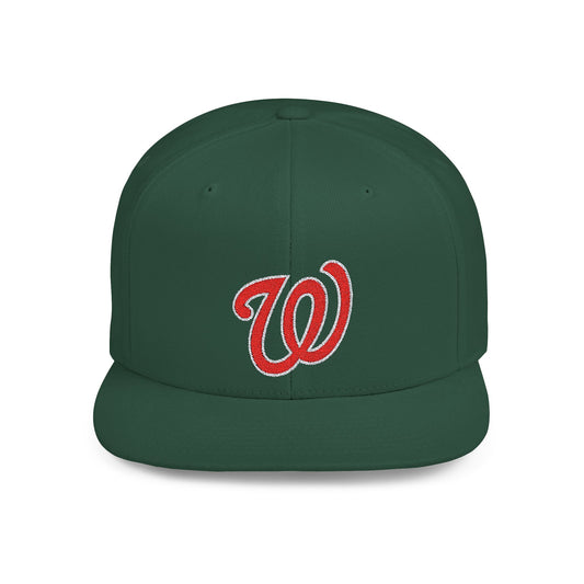 Washington Natinals Lets Go Nats Flat Bill Snapback – Lightweight, Custom Fit, Premium Quality