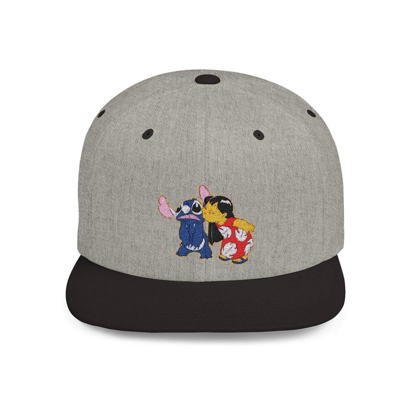 Lilo & Stitch Flat Bill Snapback – Lightweight, Custom Fit, Premium Quality