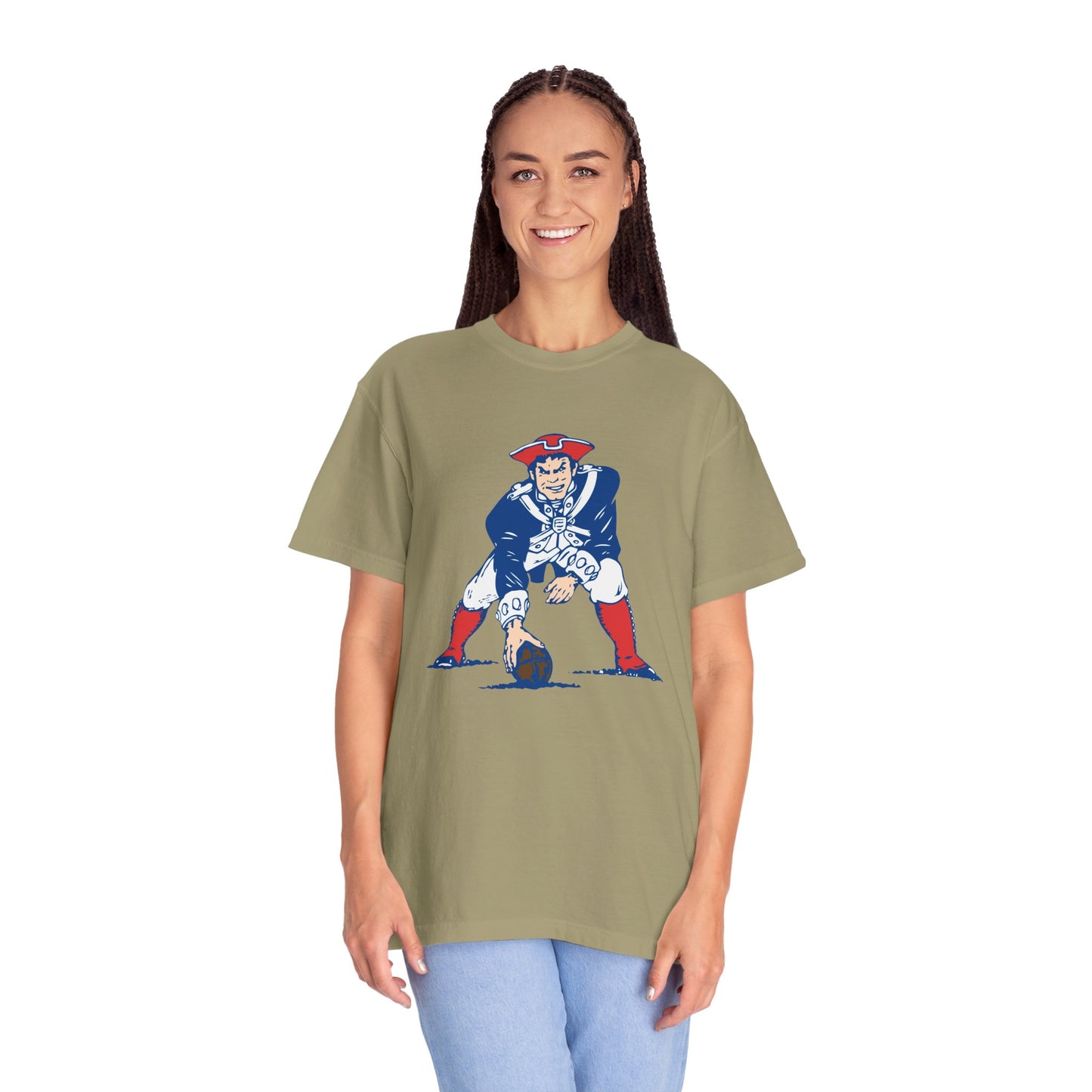 New England Patriots Gift Ideas Garment-Dyed T-Shirt – Premium Cotton Tee for Customization