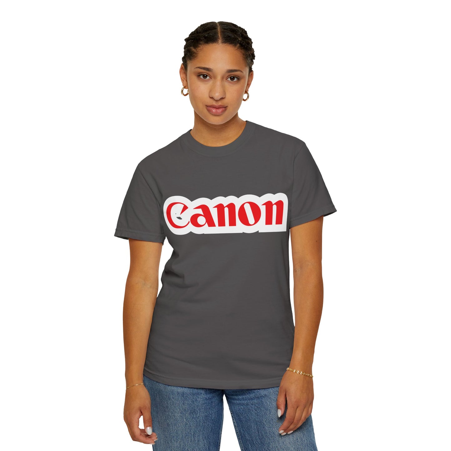 Canon Garment-Dyed T-Shirt – Premium Cotton Tee for Customization