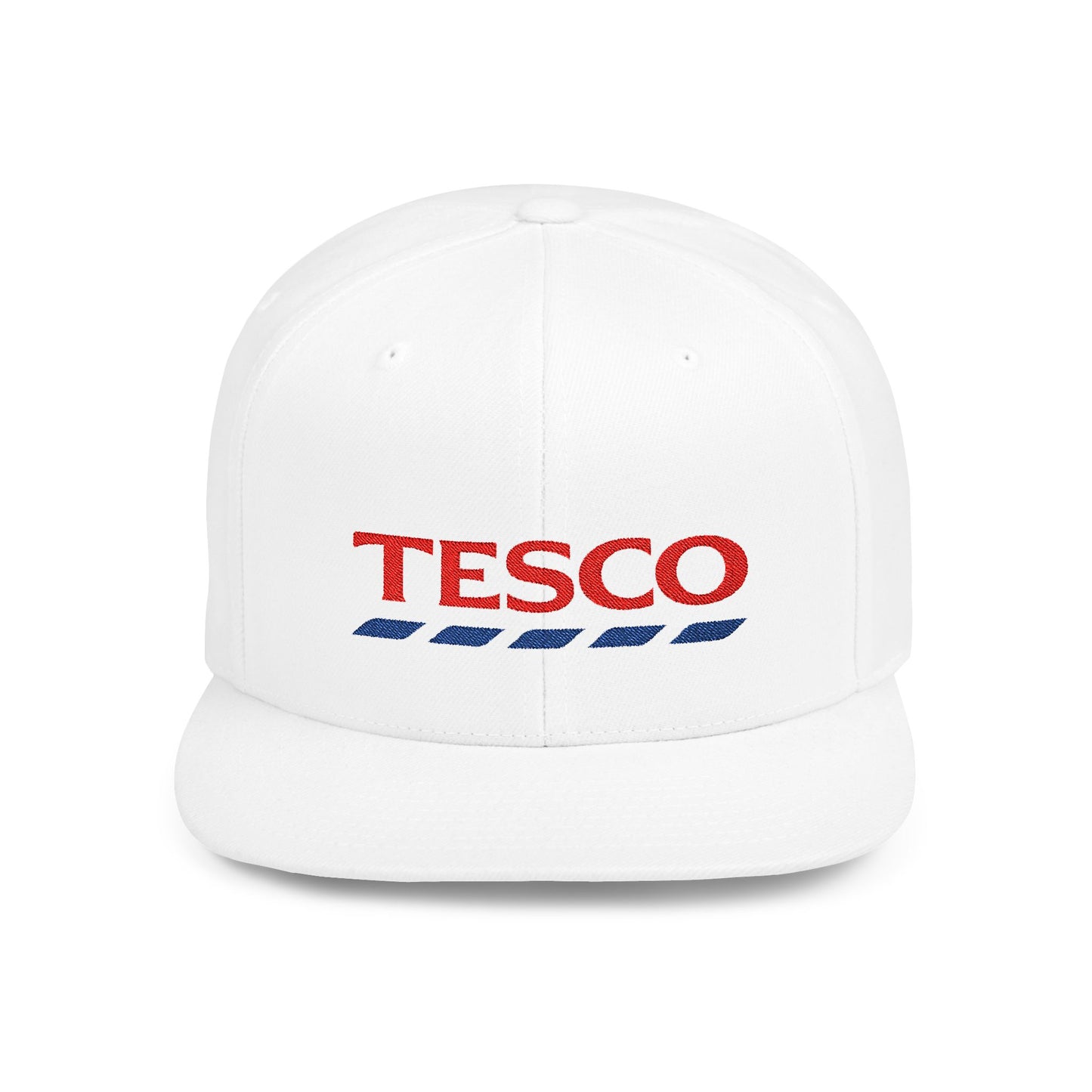 Tesco Flat Bill Snapback – Lightweight, Custom Fit, Premium Quality