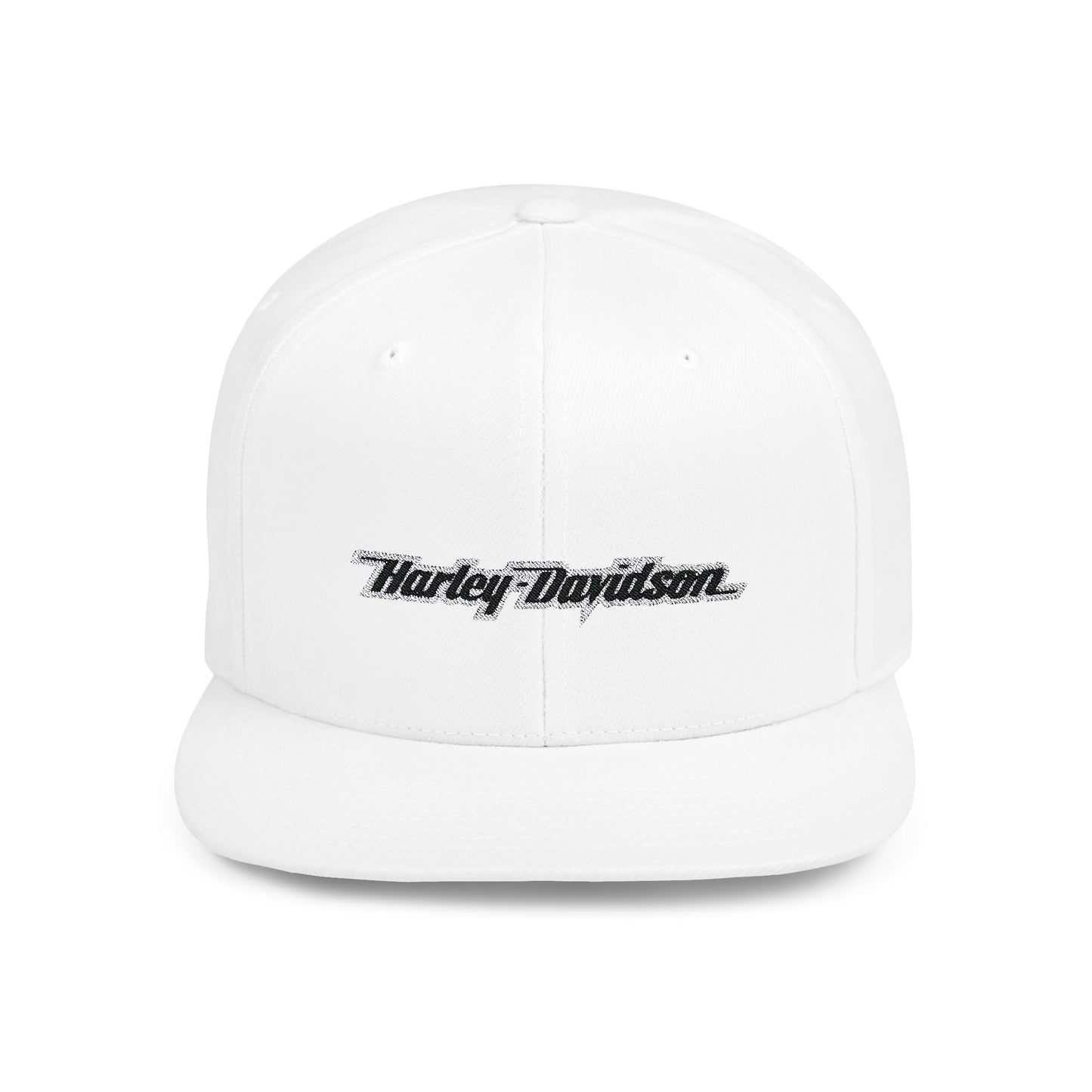 Harley Davidson Flat Bill Snapback – Lightweight, Custom Fit, Premium Quality