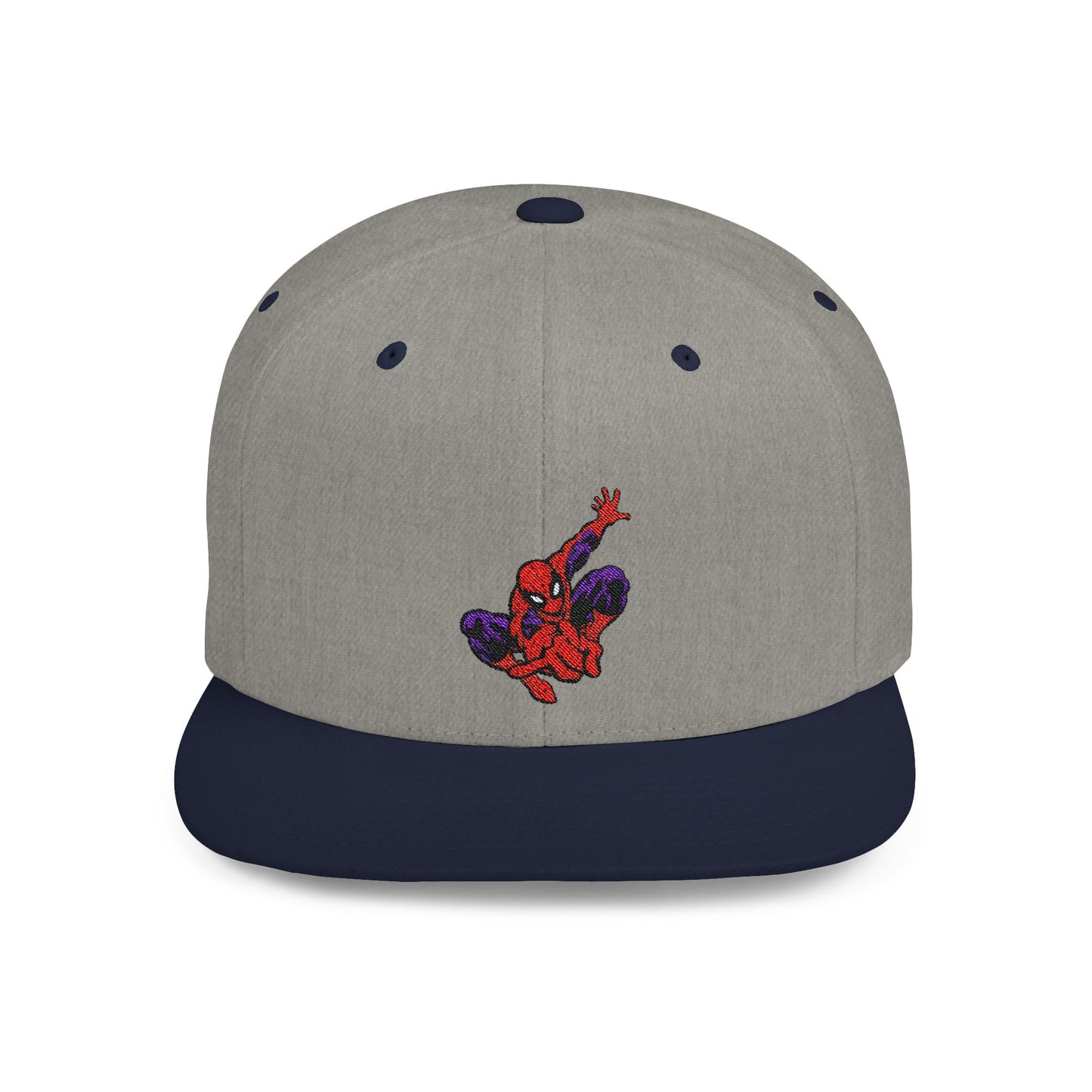 Spiderman Flying Flat Bill Snapback – Lightweight, Custom Fit, Premium Quality