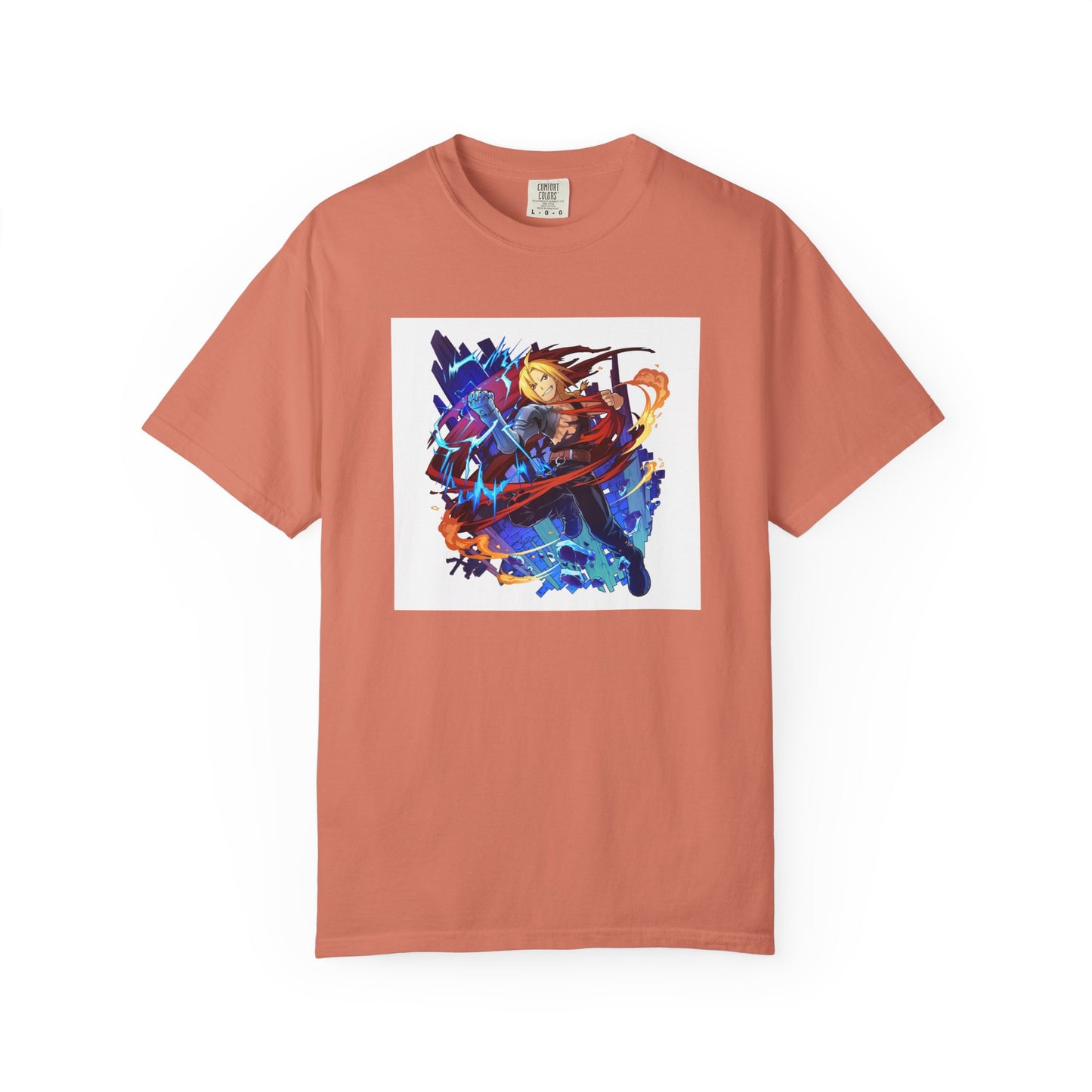 Fullmetal Alchemist Garment-Dyed T-Shirt – Premium Cotton Tee for Customization