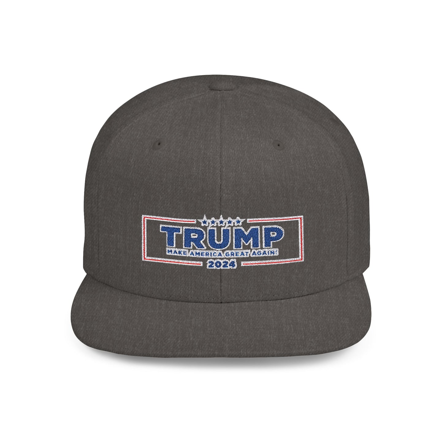 Trump Make America Great Again 2024 Flat Bill Snapback – Lightweight, Custom Fit, Premium Quality