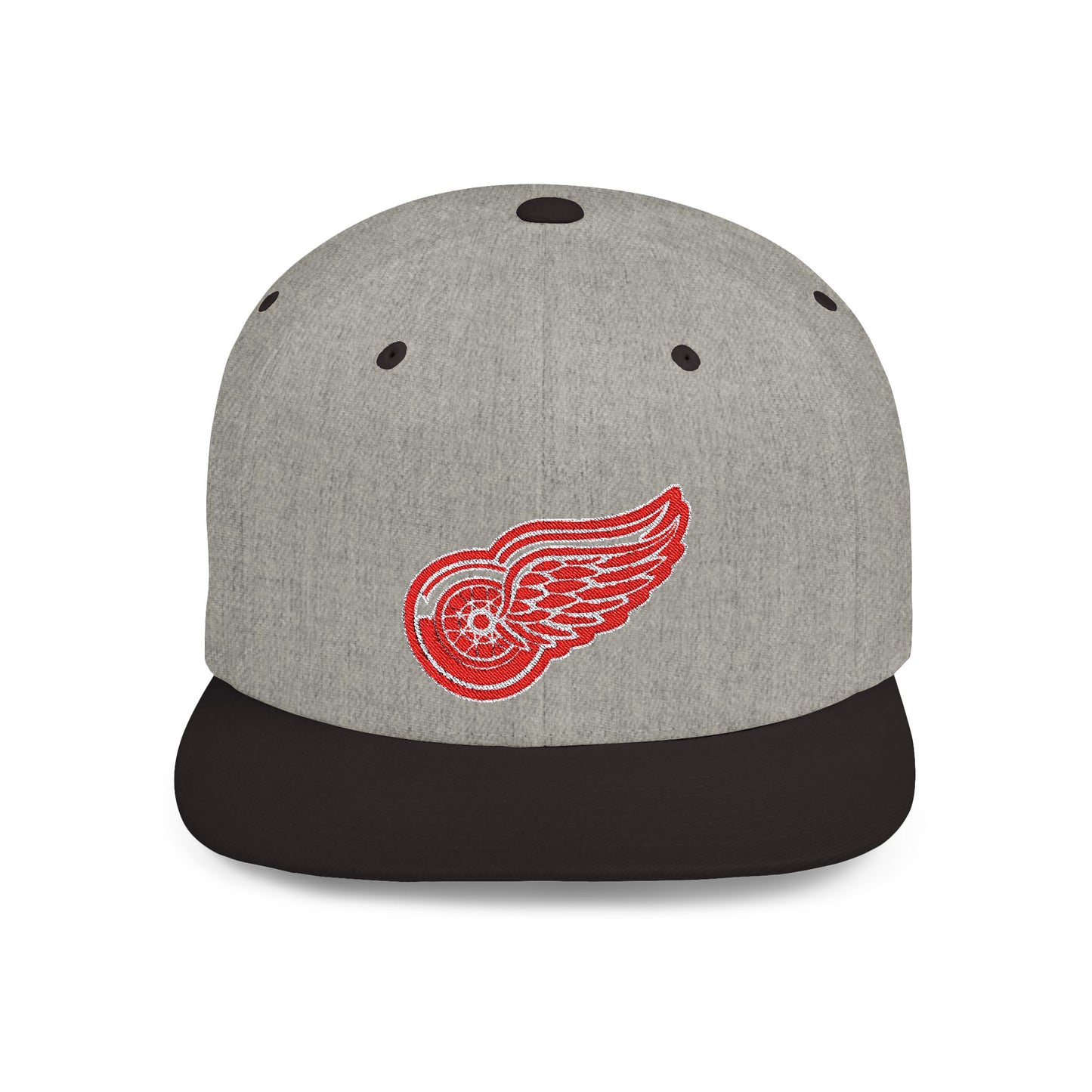 Detroit Red Wings Flat Bill Snapback – Lightweight, Custom Fit, Premium Quality