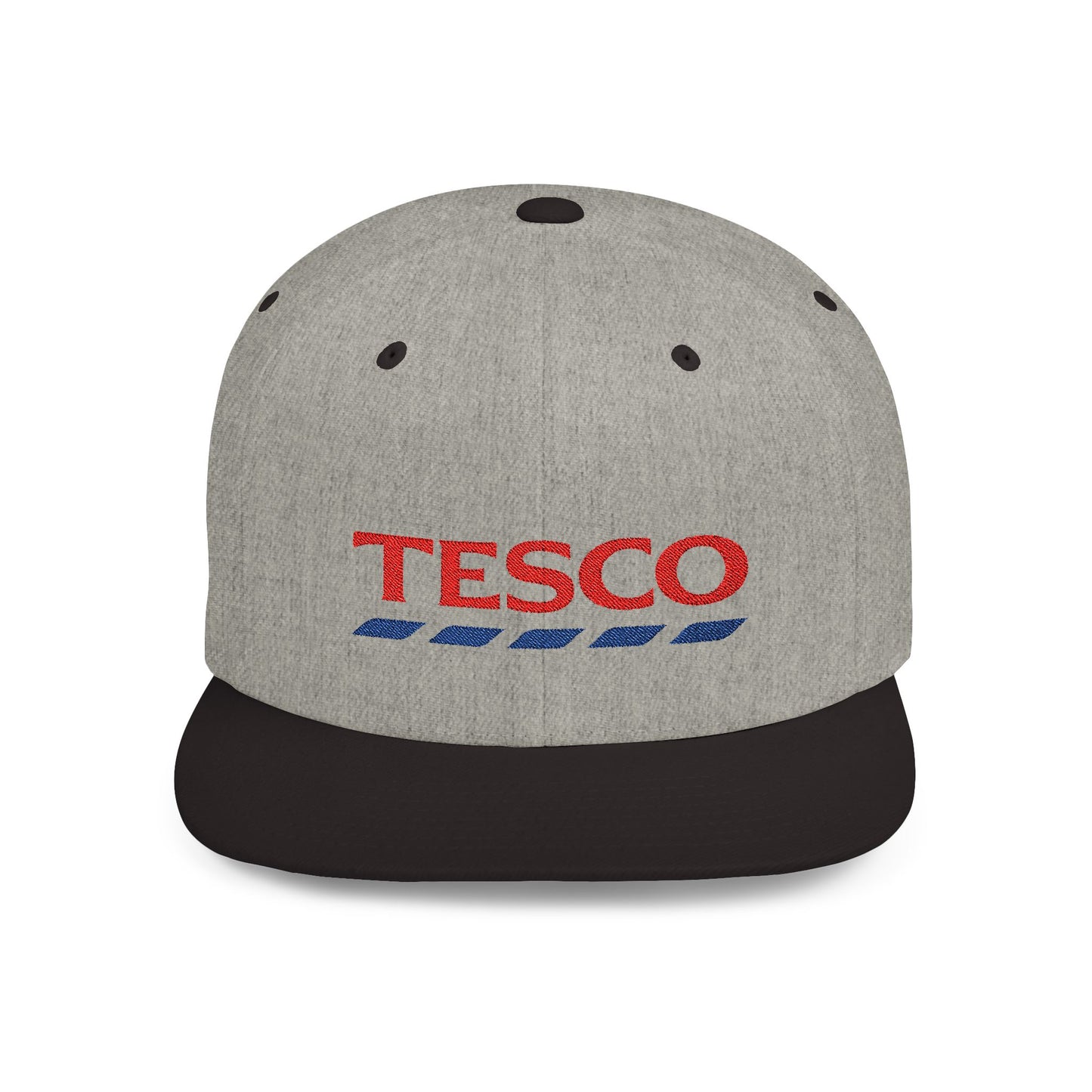 Tesco Flat Bill Snapback – Lightweight, Custom Fit, Premium Quality