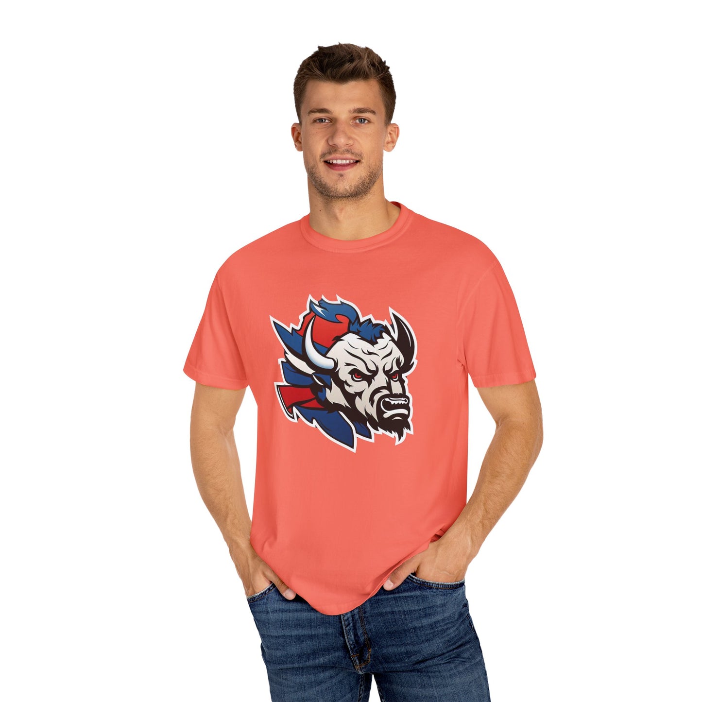 Buffalo Bills Football Family Garment-Dyed T-Shirt – Premium Cotton Tee for Customization