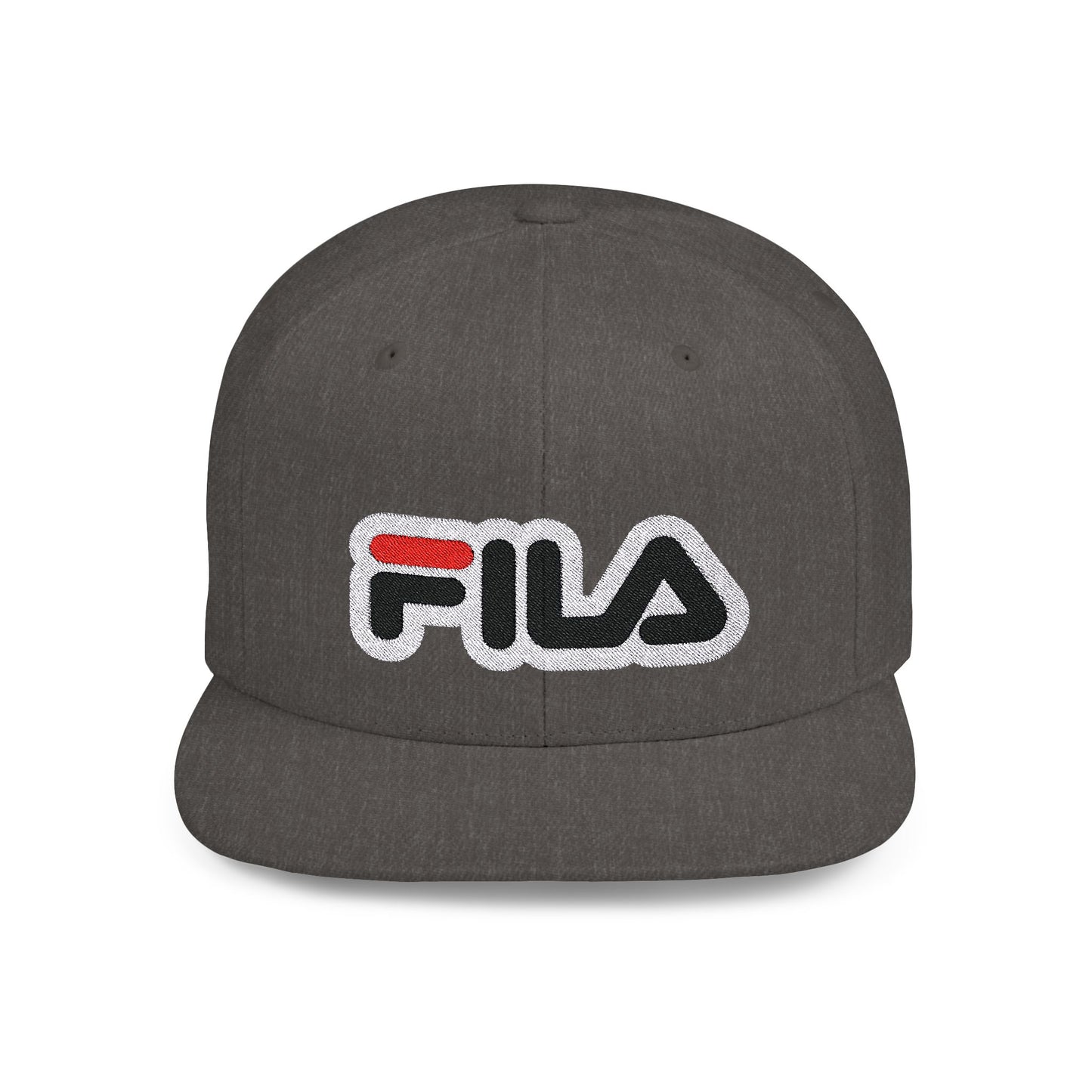 Fila Flat Bill Snapback – Lightweight, Custom Fit, Premium Quality