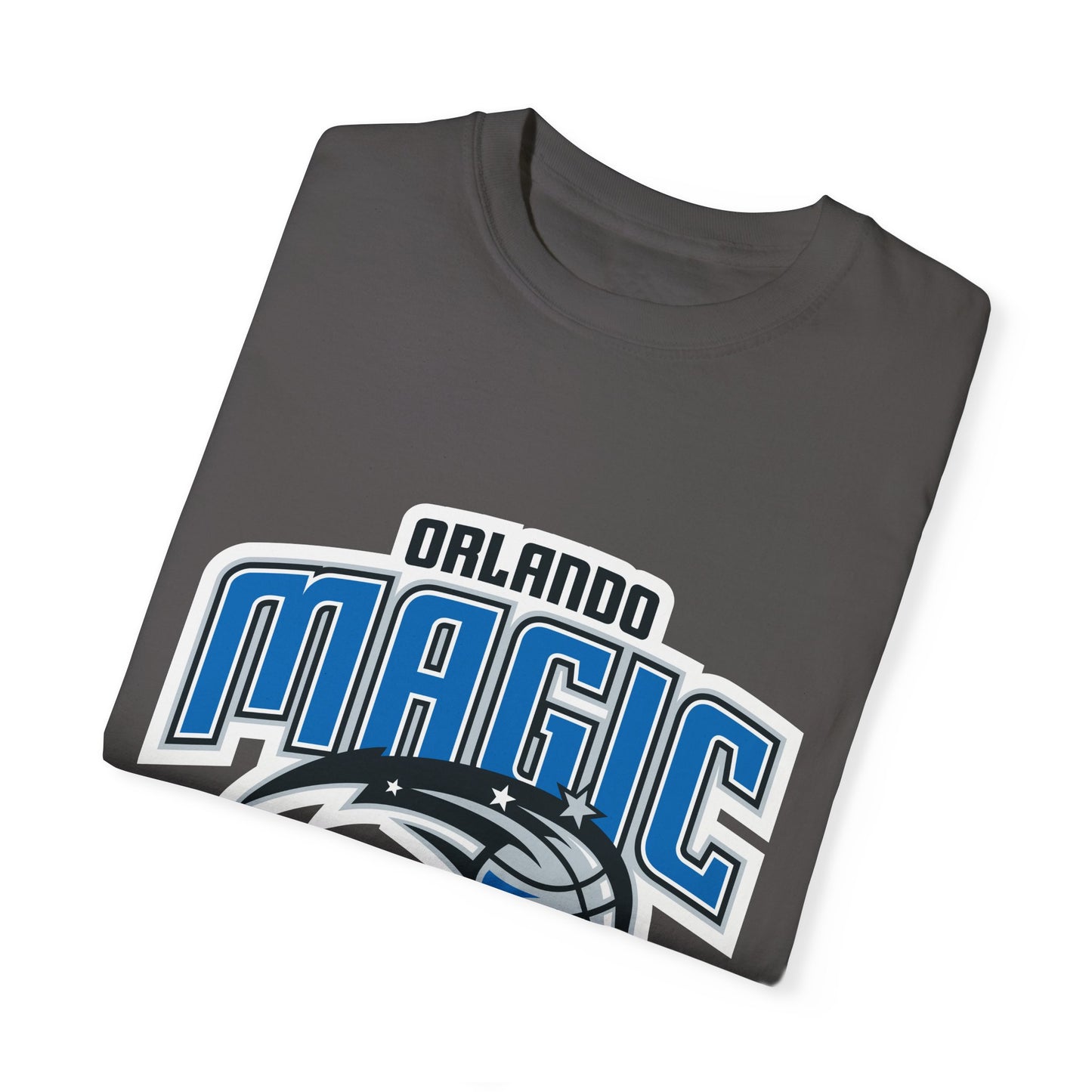 Orlando Magic Hoop Lifestyle Garment-Dyed T-Shirt – Premium Cotton Tee for Customization