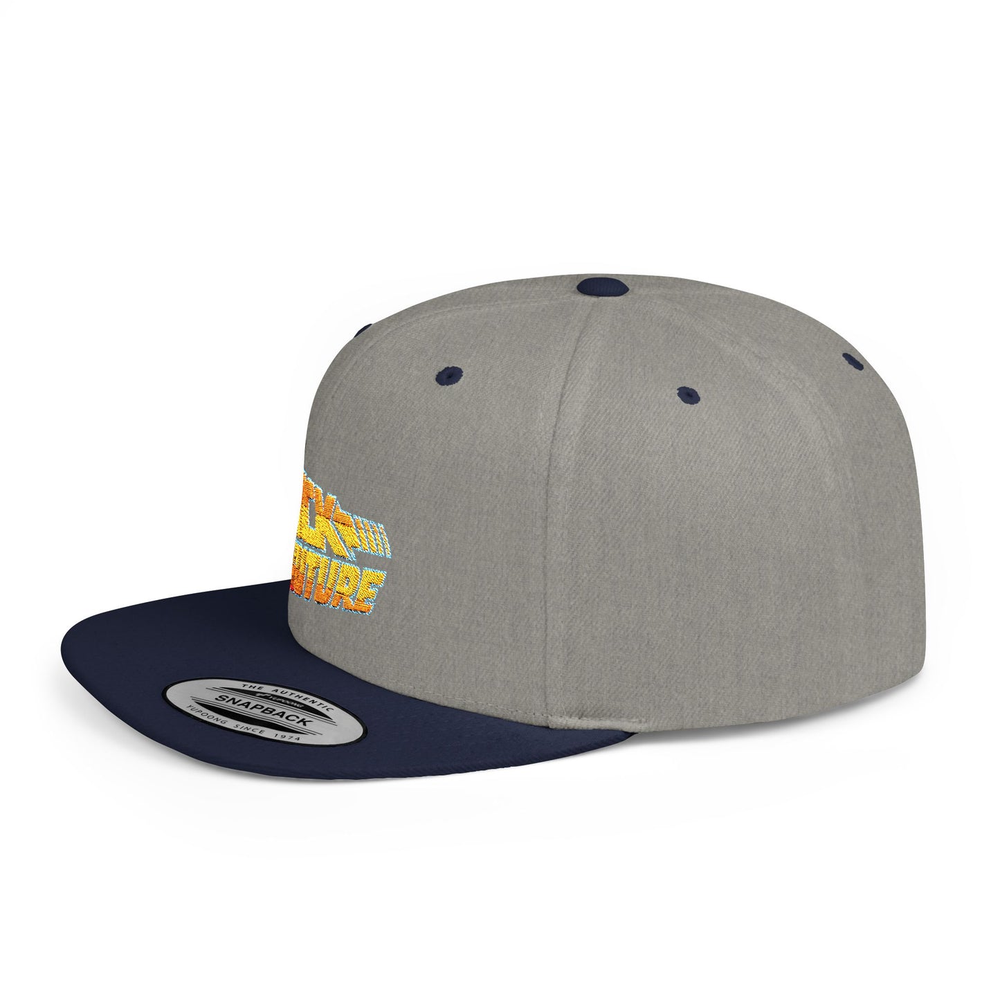 Back To The Future Flat Bill Snapback – Lightweight, Custom Fit, Premium Quality