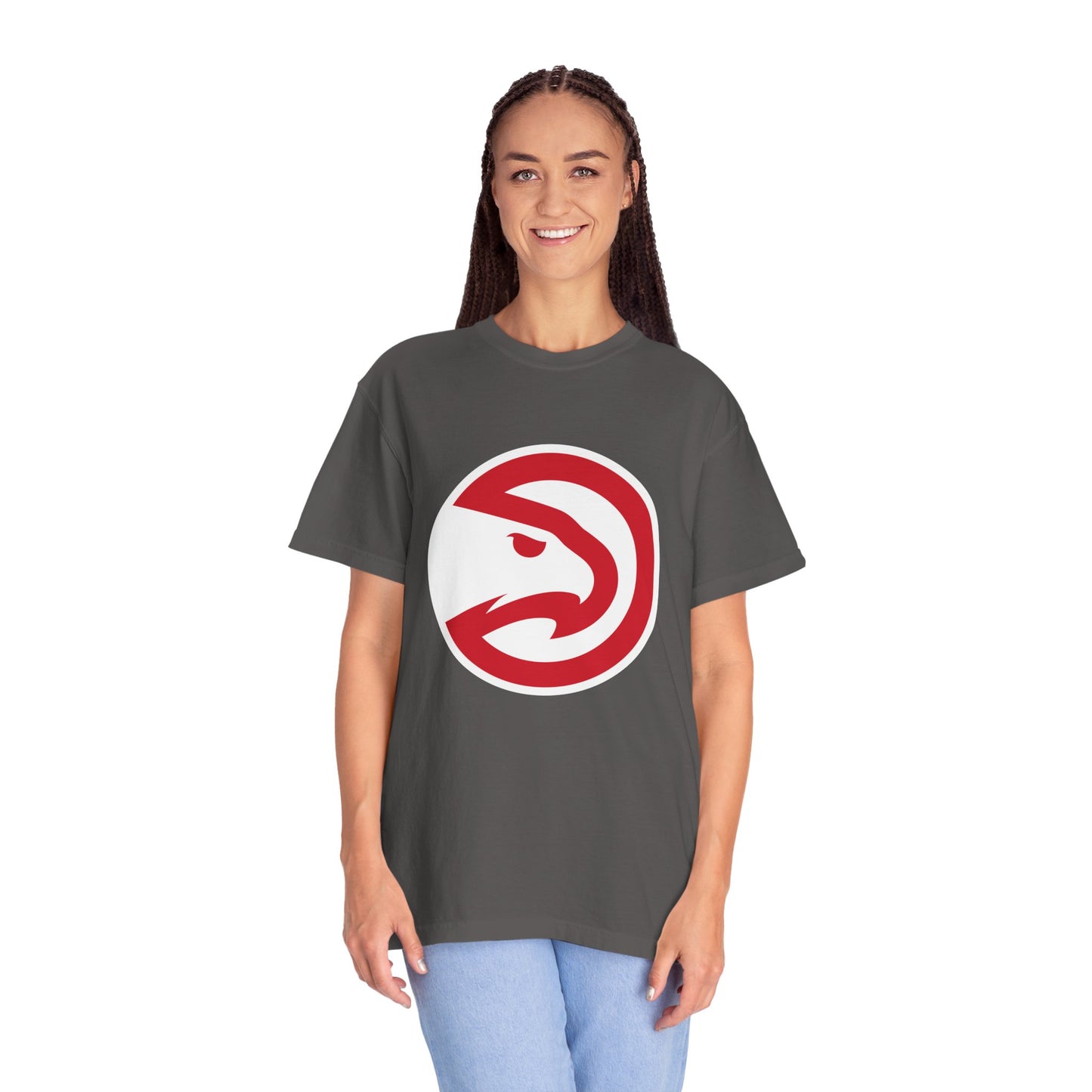 Atlanta Hawks Built Different Garment-Dyed T-Shirt – Premium Cotton Tee for Customization