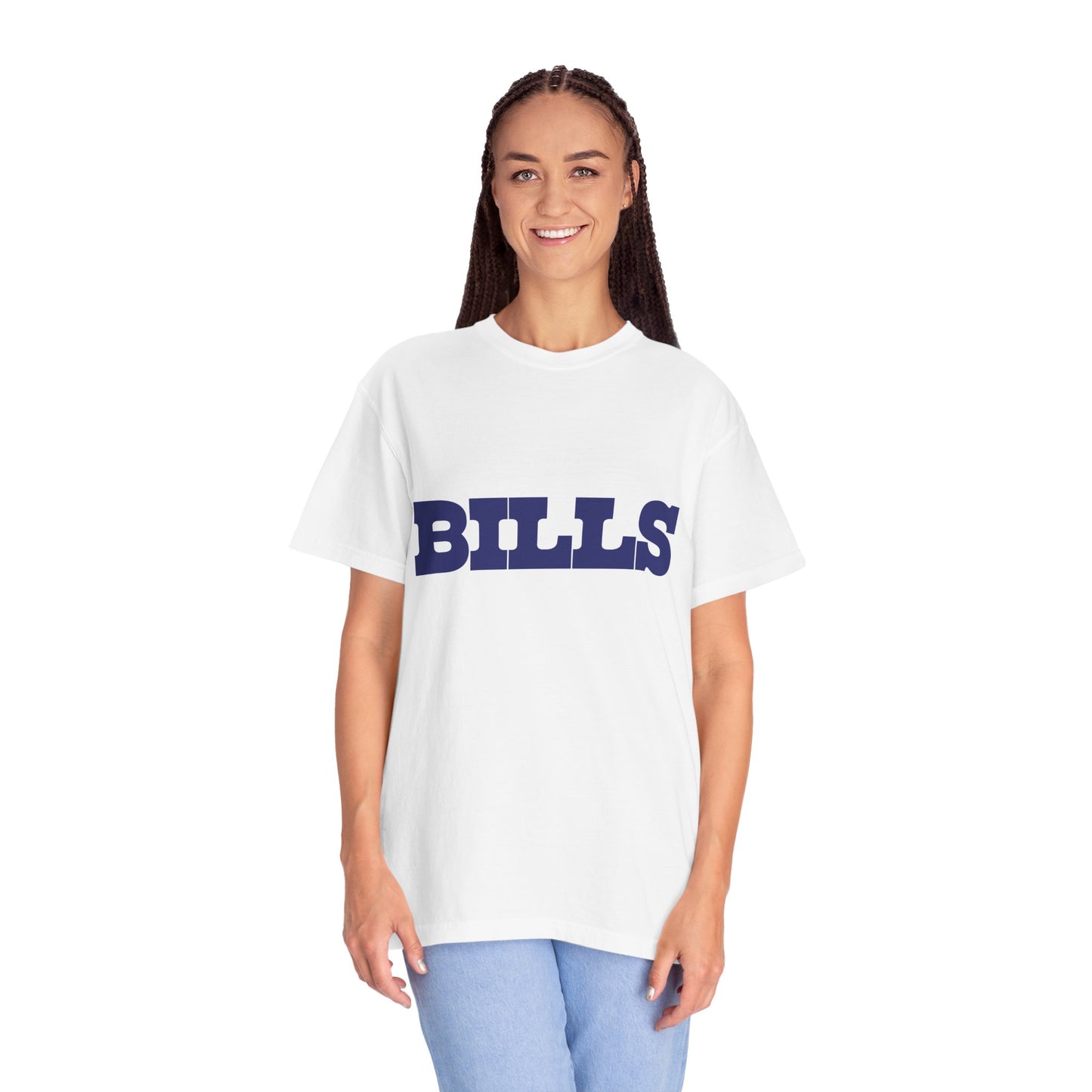 Buffalo Bills Garment-Dyed T-Shirt – Premium Cotton Tee for Customization