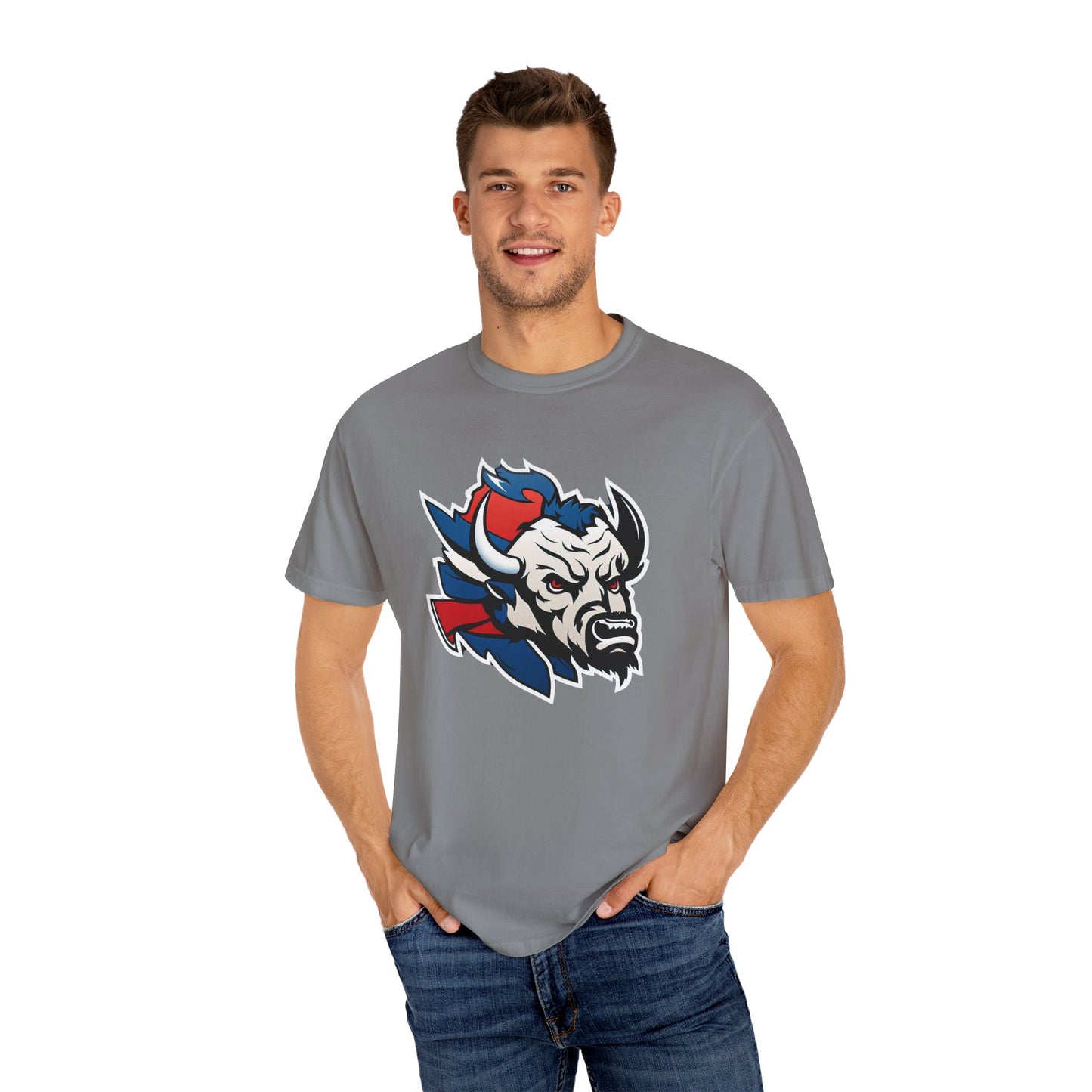 Buffalo Bills Football Family Garment-Dyed T-Shirt – Premium Cotton Tee for Customization