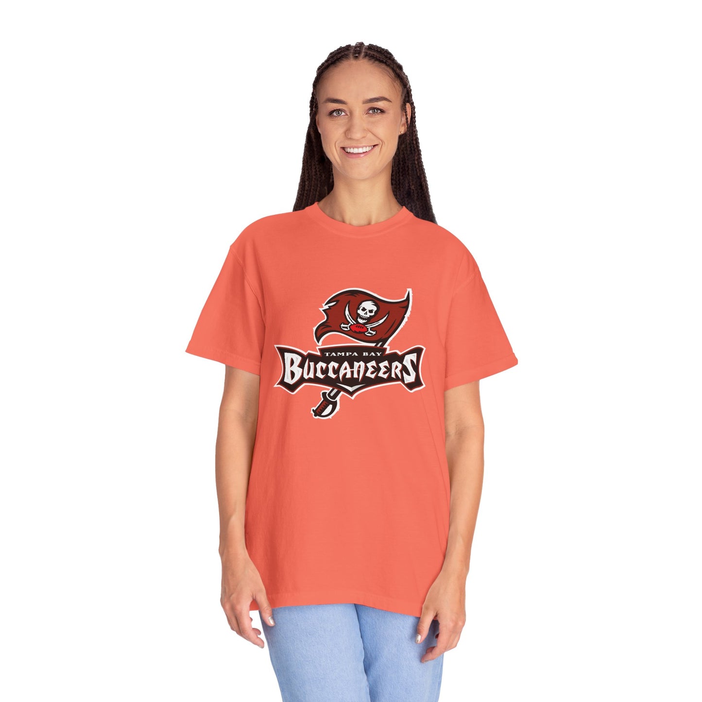 Tampa Bay Buccaneers Merchandise Garment-Dyed T-Shirt – Premium Cotton Tee for Customization