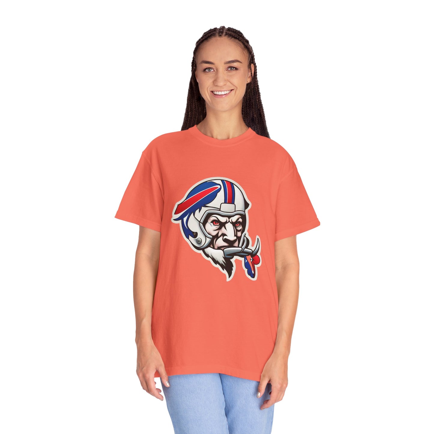 Buffalo Bills Football Season Garment-Dyed T-Shirt – Premium Cotton Tee for Customization