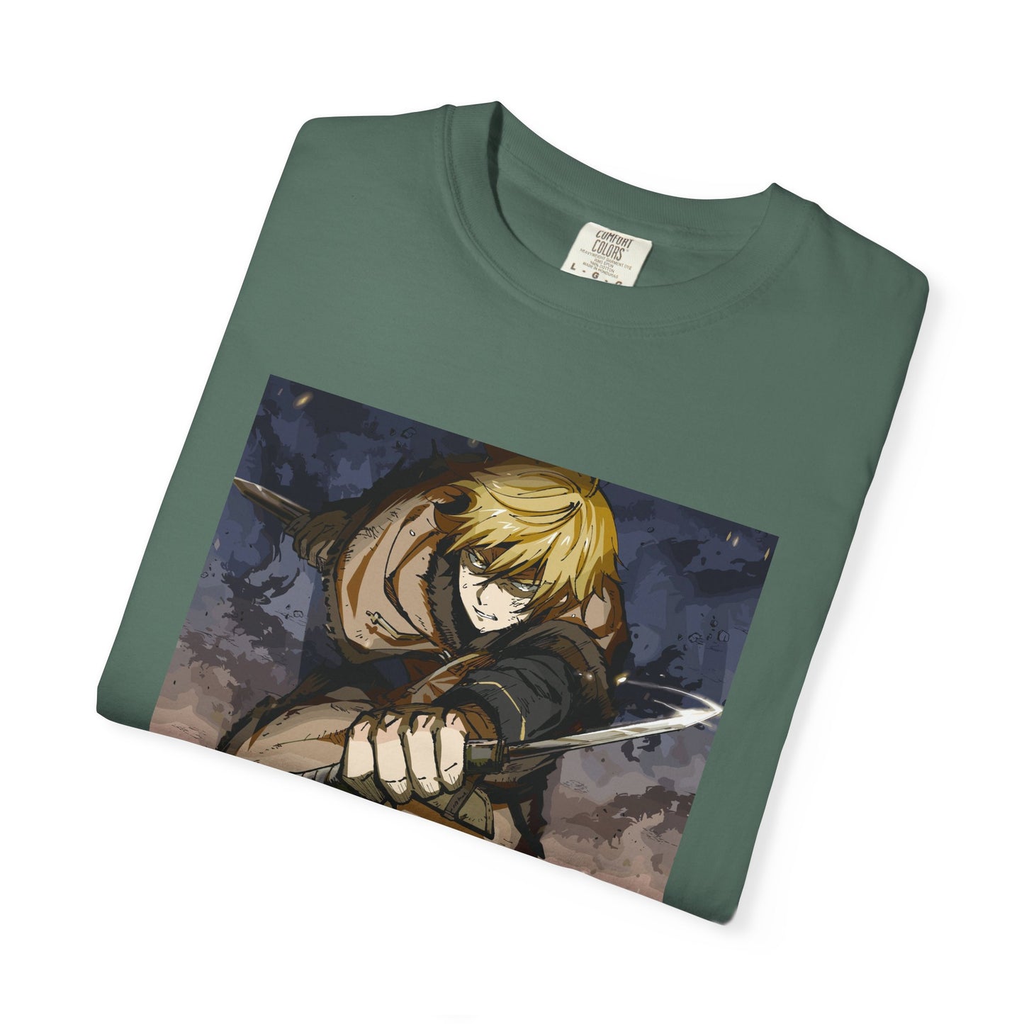 Vinland Saga Thorfinn 5K Garment-Dyed T-Shirt – Premium Cotton Tee