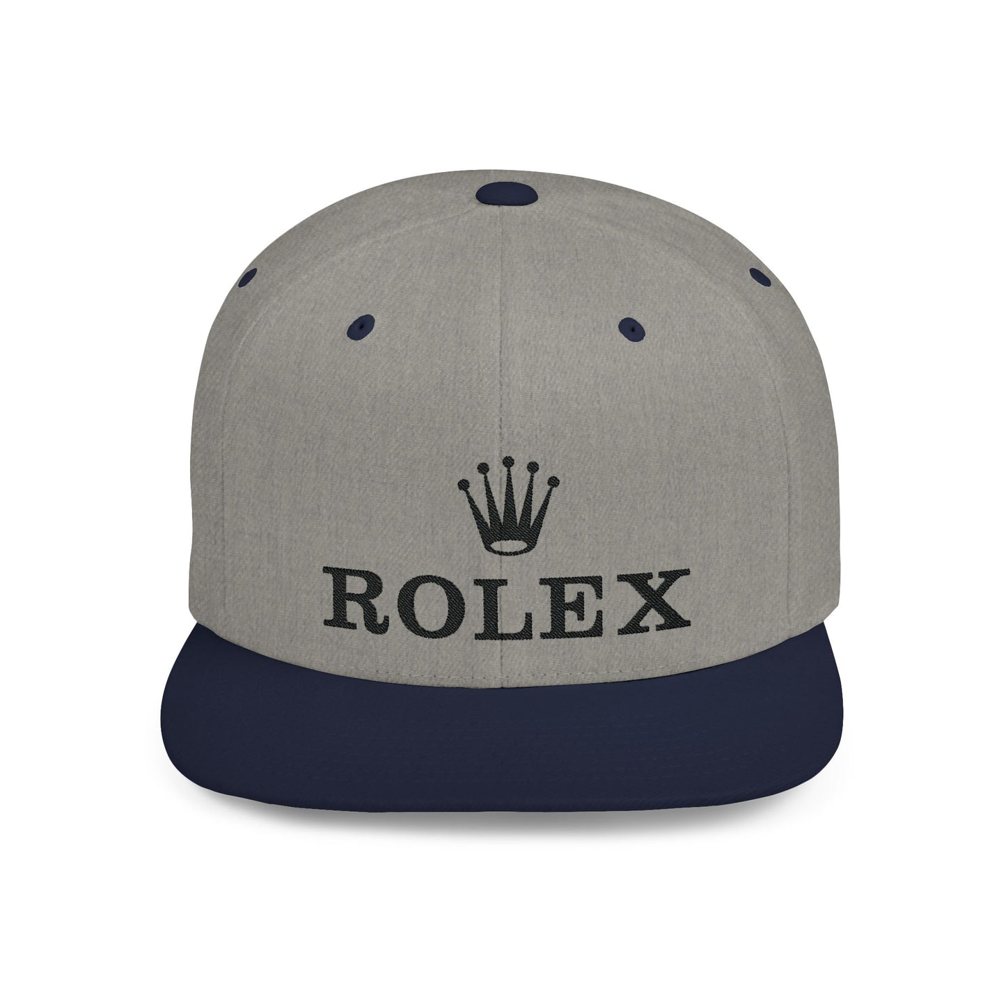 Rolex Flat Bill Snapback – Lightweight, Custom Fit, Premium Quality