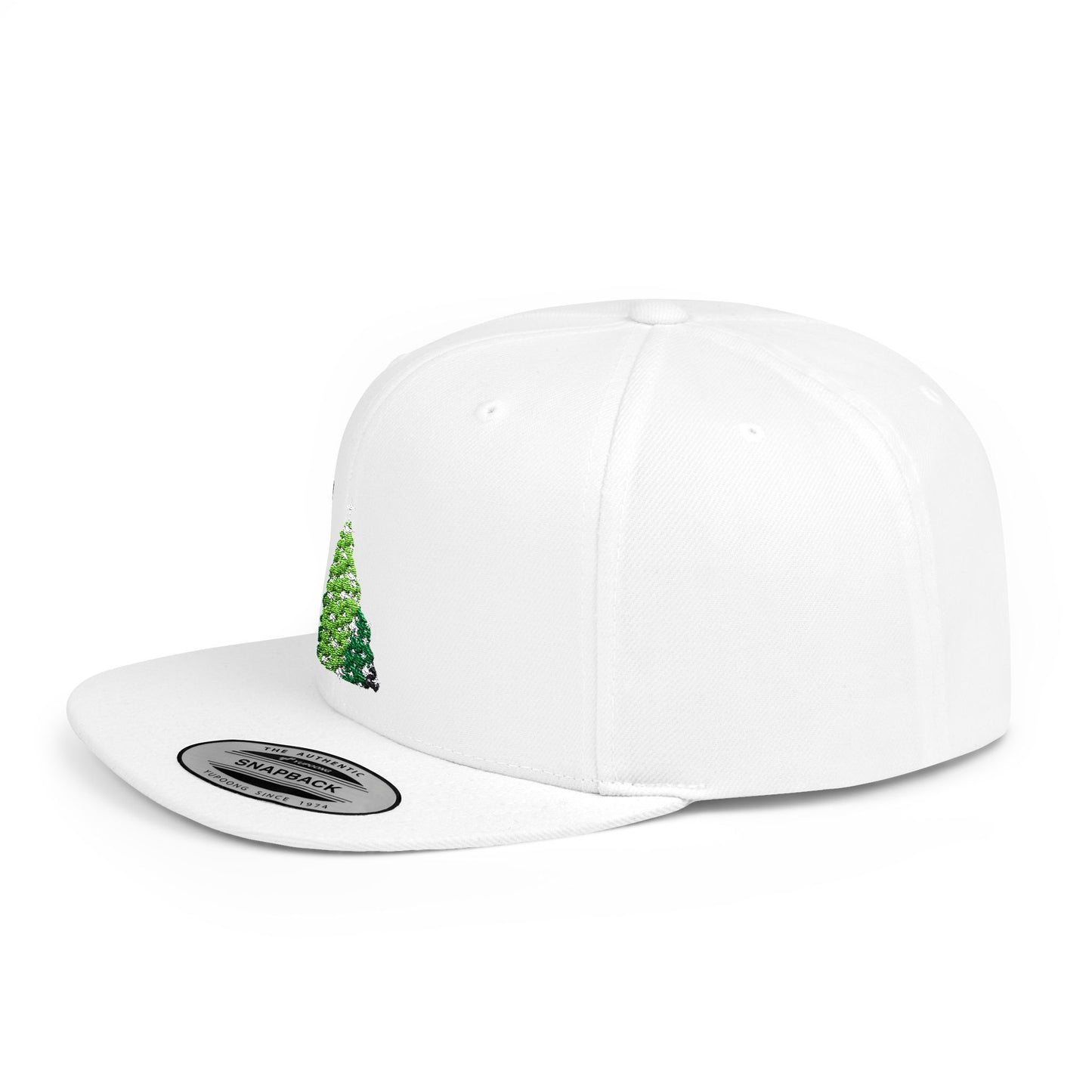 Christmas Tree Oh Christmas Tree Flat Bill Snapback – Lightweight, Custom Fit, Premium Quality