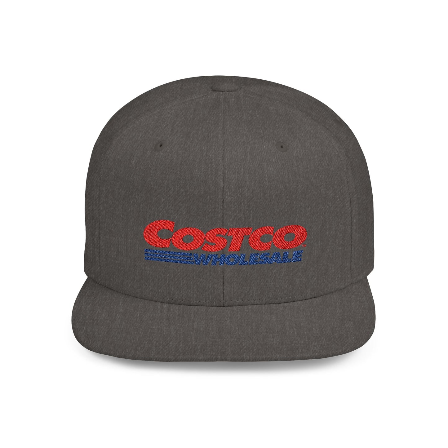 Costco Flat Bill Snapback – Lightweight, Custom Fit, Premium Quality