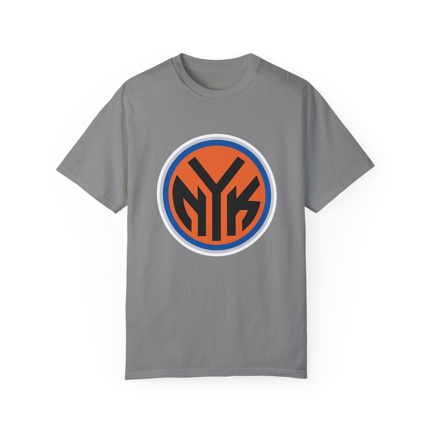 New York Knicks Basketball Fanatics Garment-Dyed T-Shirt – Premium Cotton Tee for Customization