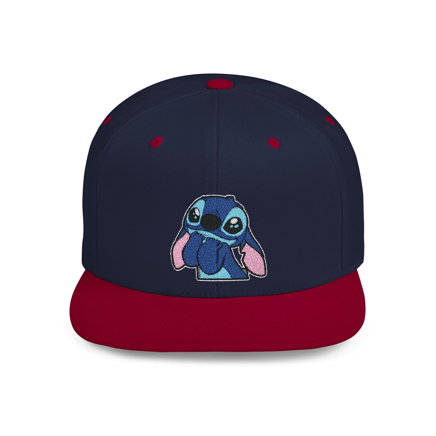 Lilo Stitch Flat Bill Snapback – Lightweight, Custom Fit, Premium Quality