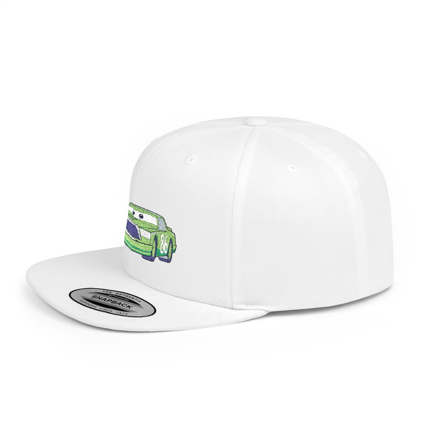 Chick Hicks Cars Disney Flat Bill Snapback – Lightweight, Custom Fit, Premium Quality