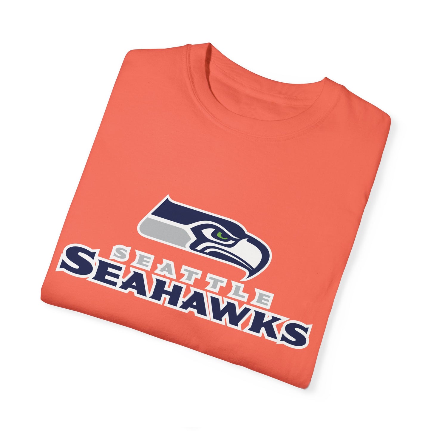 Seattle Seahawks Gear Garment-Dyed T-Shirt – Premium Cotton Tee for Customization