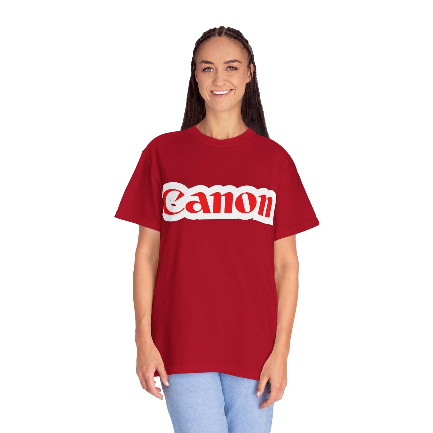 Canon Garment-Dyed T-Shirt – Premium Cotton Tee for Customization