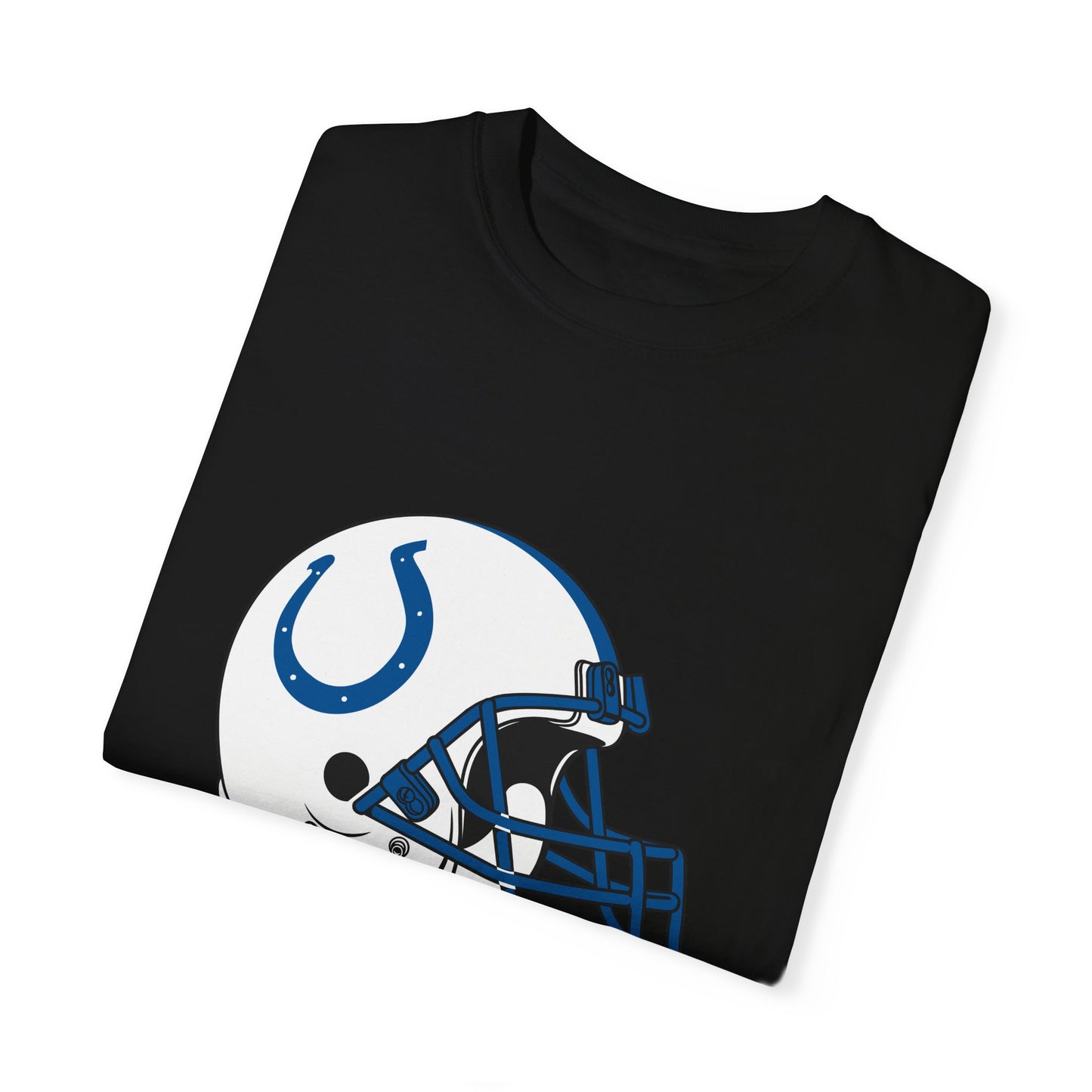 Indianapolis Colts Merchandise Garment-Dyed T-Shirt – Premium Cotton Tee for Customization